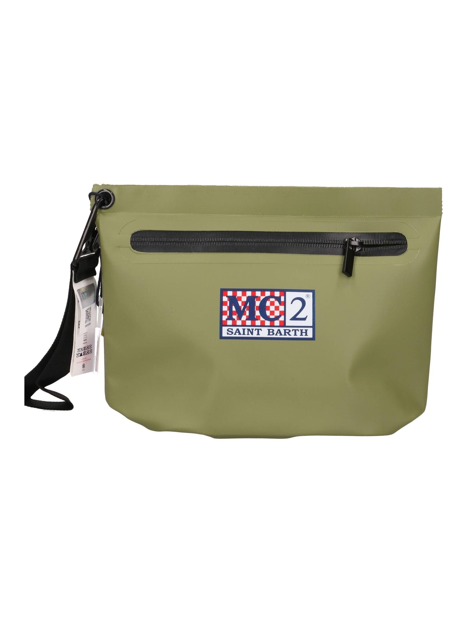Pochette Mc2 Saint Barth ALI0006 00395L unisex verde militare. ALI0006 00395L MC2 SAINT BARTH 