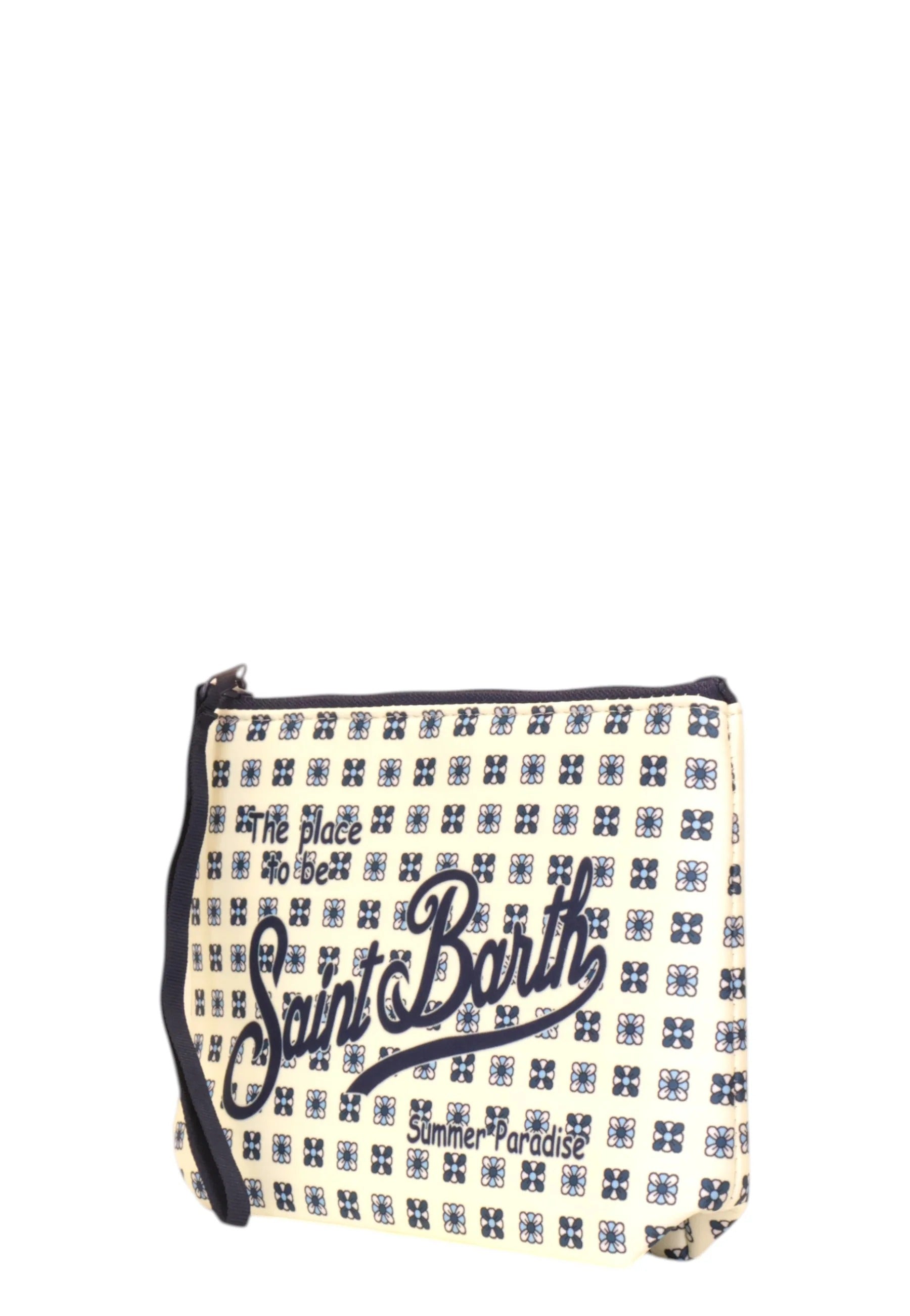 Pochette Mc2 Saint Barth ALIN001 00672L unisex bianca e blu. ALIN001 00672L MC2 SAINT BARTH 