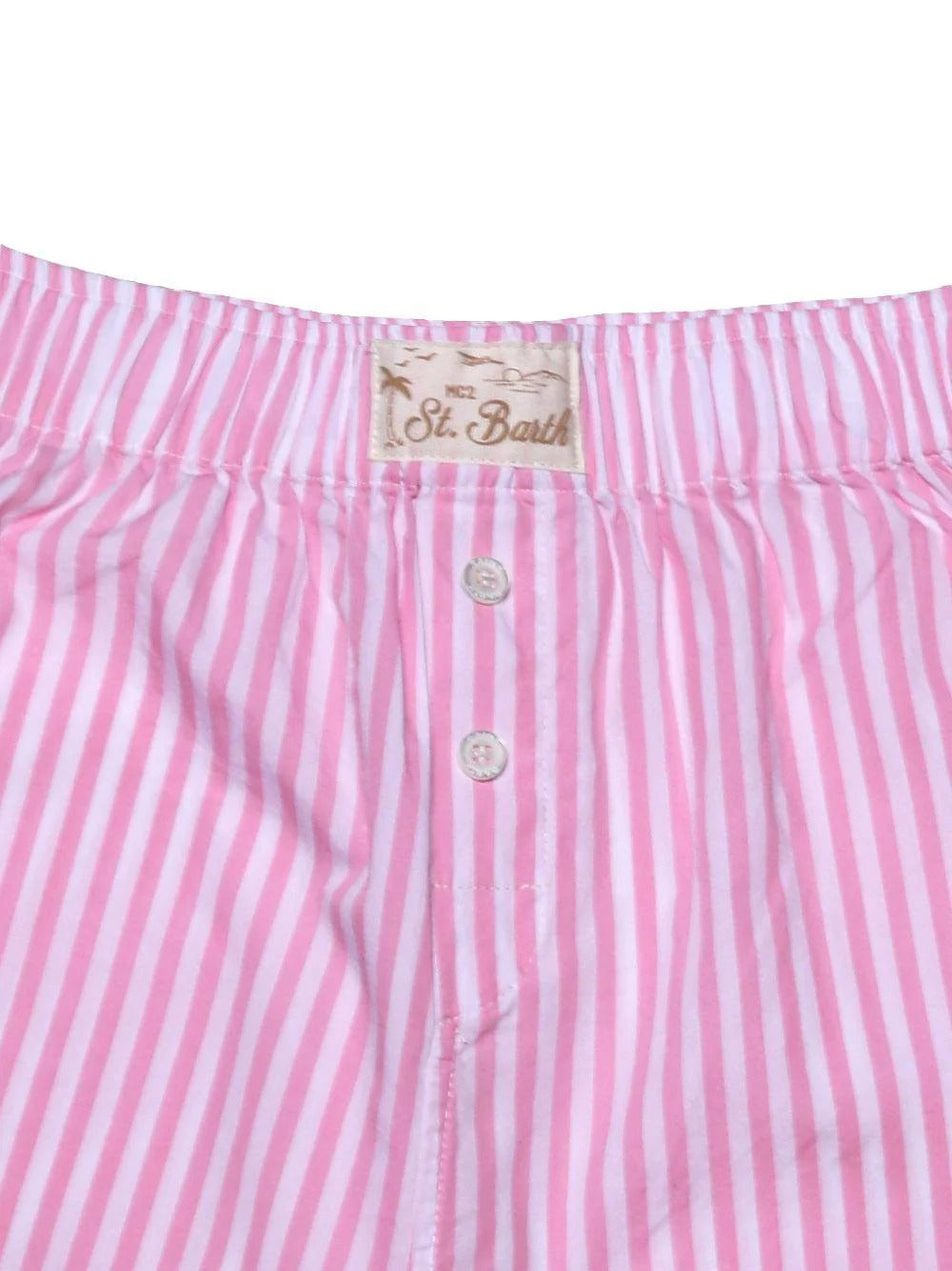 MC2 SAINT BARTH<BR/>Shorts a righe con bottoni BXY002 00723L MC2 SAINT BARTH 