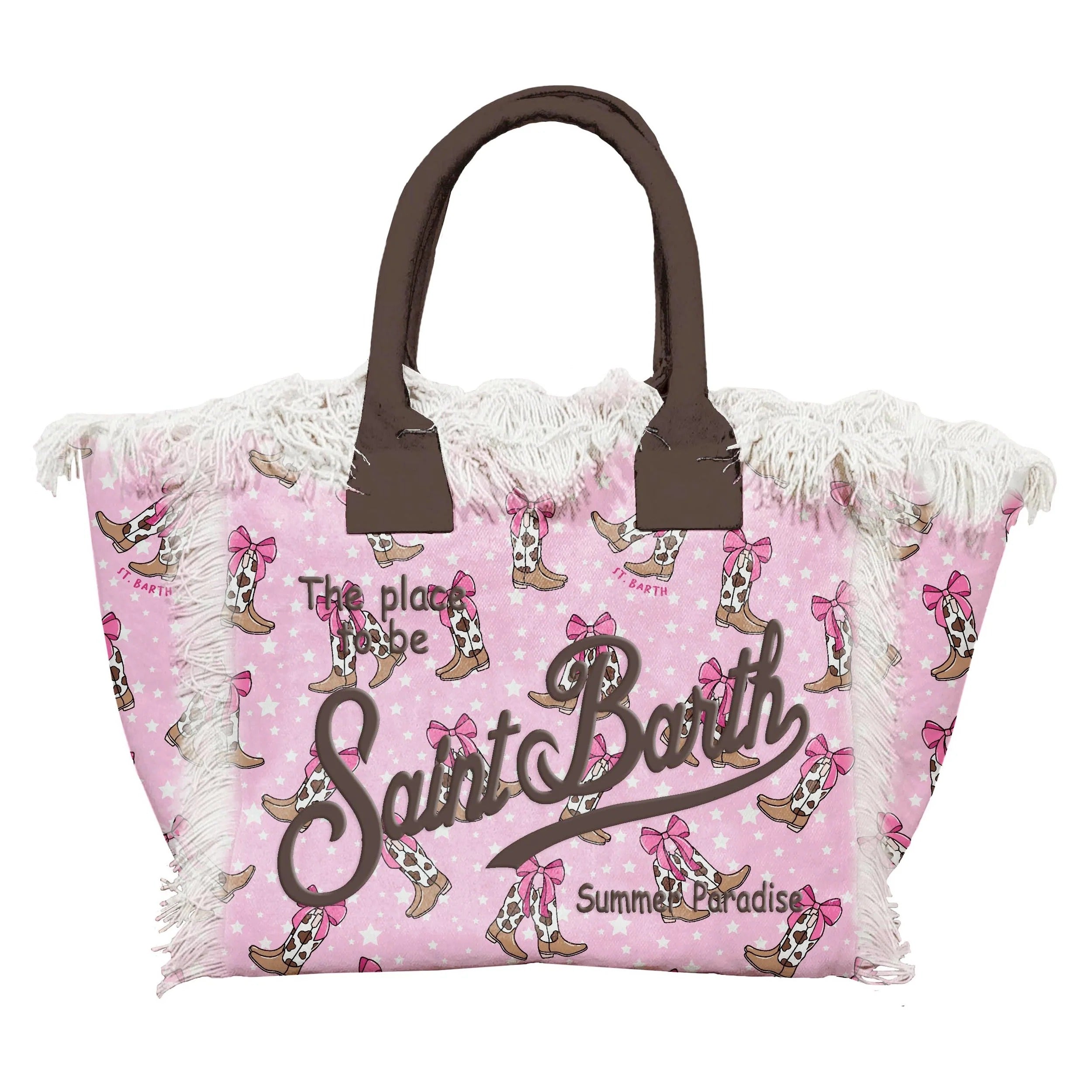MC2 SAINT BARTH Borsa COLETTE-Cowgirl Rosa COL0001 00275L MC2 SAINT BARTH 
