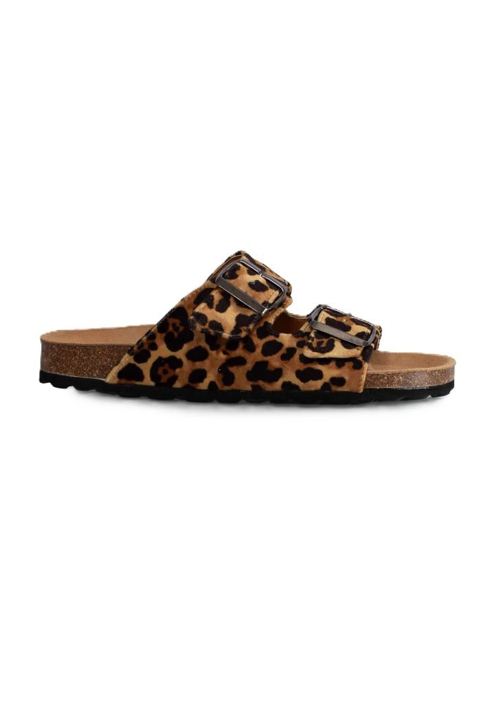 Sandalo in sughero con cinturini MC2 SAINT BARTH ANIMALIER SANW001 01020L MC2 SAINT BARTH 