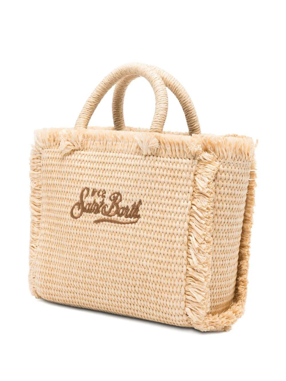 MC2 SAINT BARTH<BR/>Borsavanity mini in paglia con strass VAMI009L 02747L MC2 SAINT BARTH 