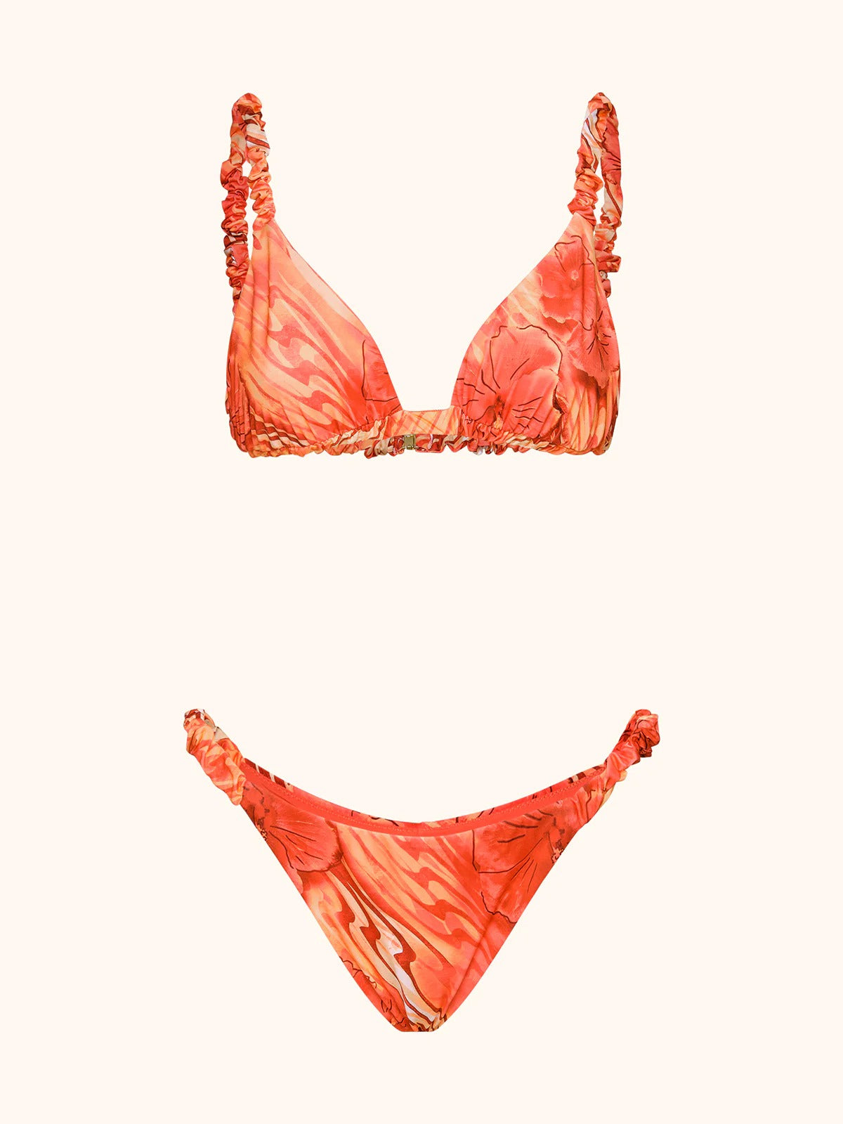 Bikini Donna Me fui Triangolo con Slip fisso Fantasia SW0330-X11 MF26-SW0822 X50 ME FUI 