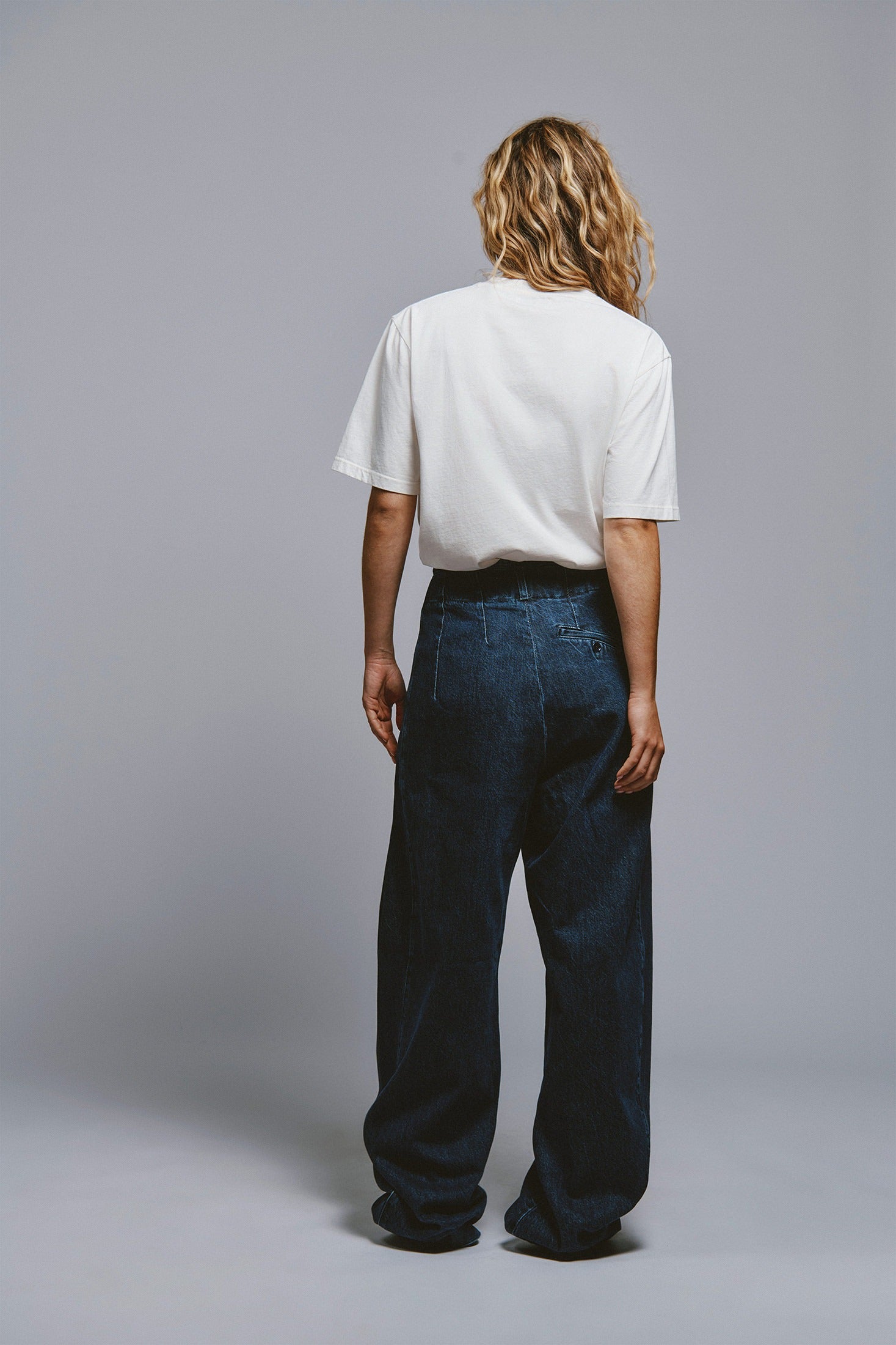 EVA X ROY ROGER'S - PANTALONE EVA DENIM MID STONE RND90351CT311033 C0999 ROY ROGER'S 