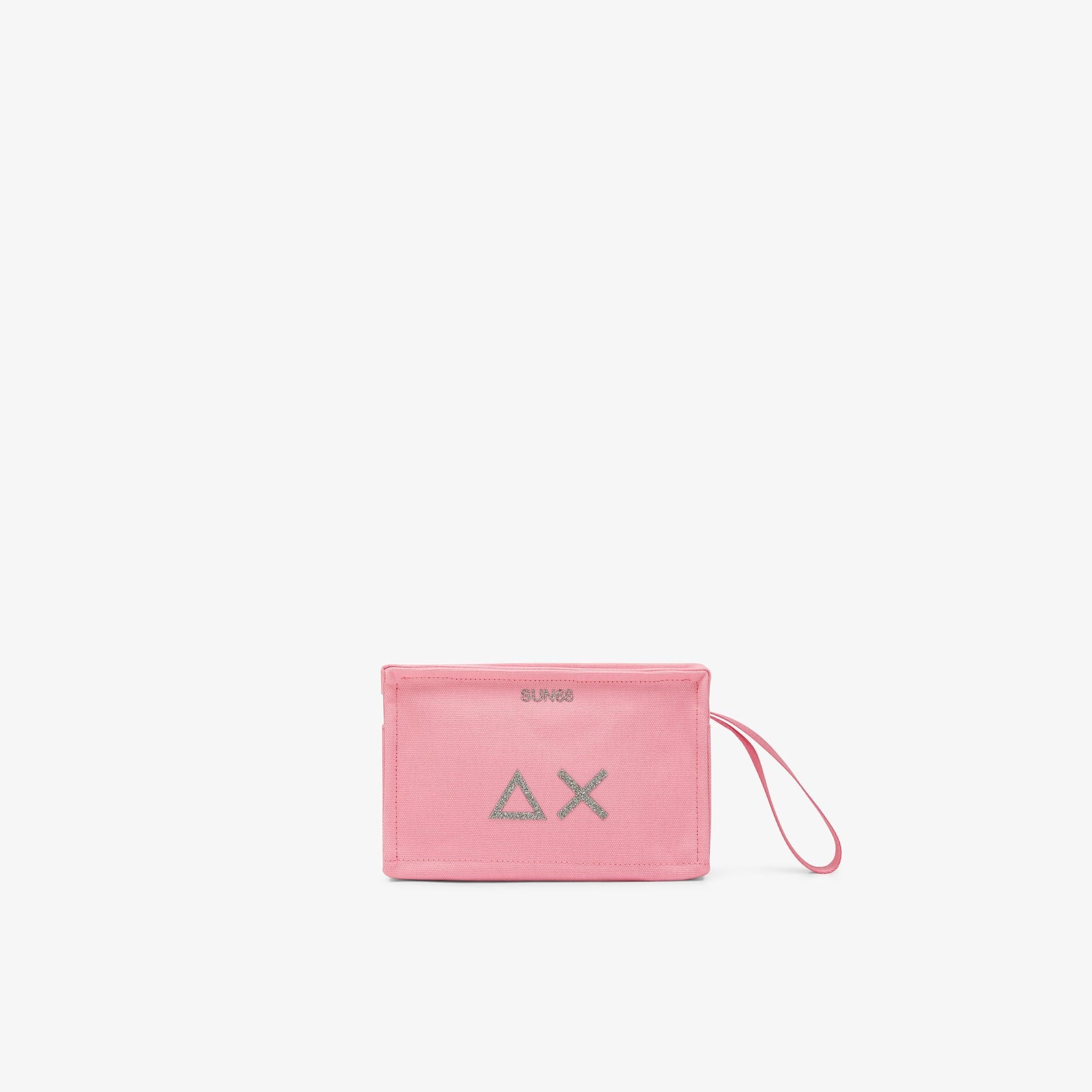 Beauty case in tela di cotone fucsia W36204 20 SUN 68 