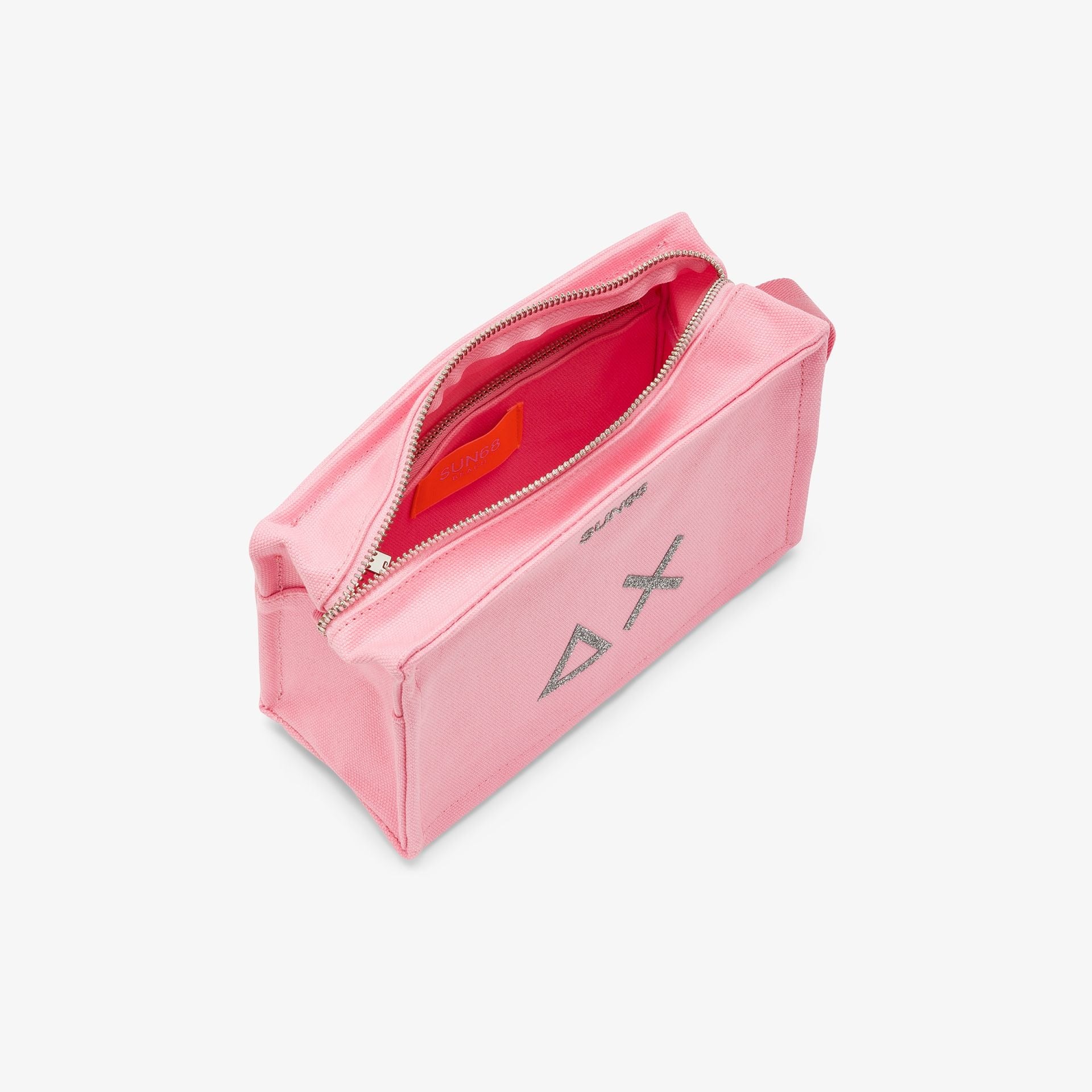 Beauty case in tela di cotone fucsia W36204 20 SUN 68 