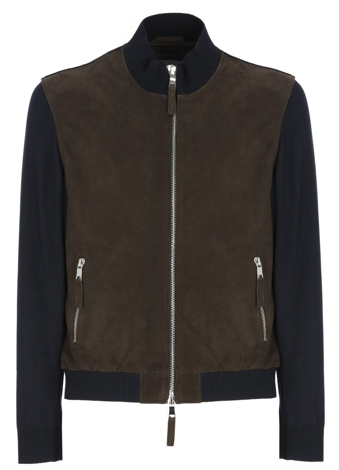The Jackie Leathers derek knit dark brown-blu DERK-SUKN 309 THE JACK LEATHERS 