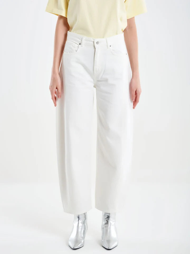 Vicolo Jeans Chiara Barrel Bianco DAB5150 02 VICOLO 