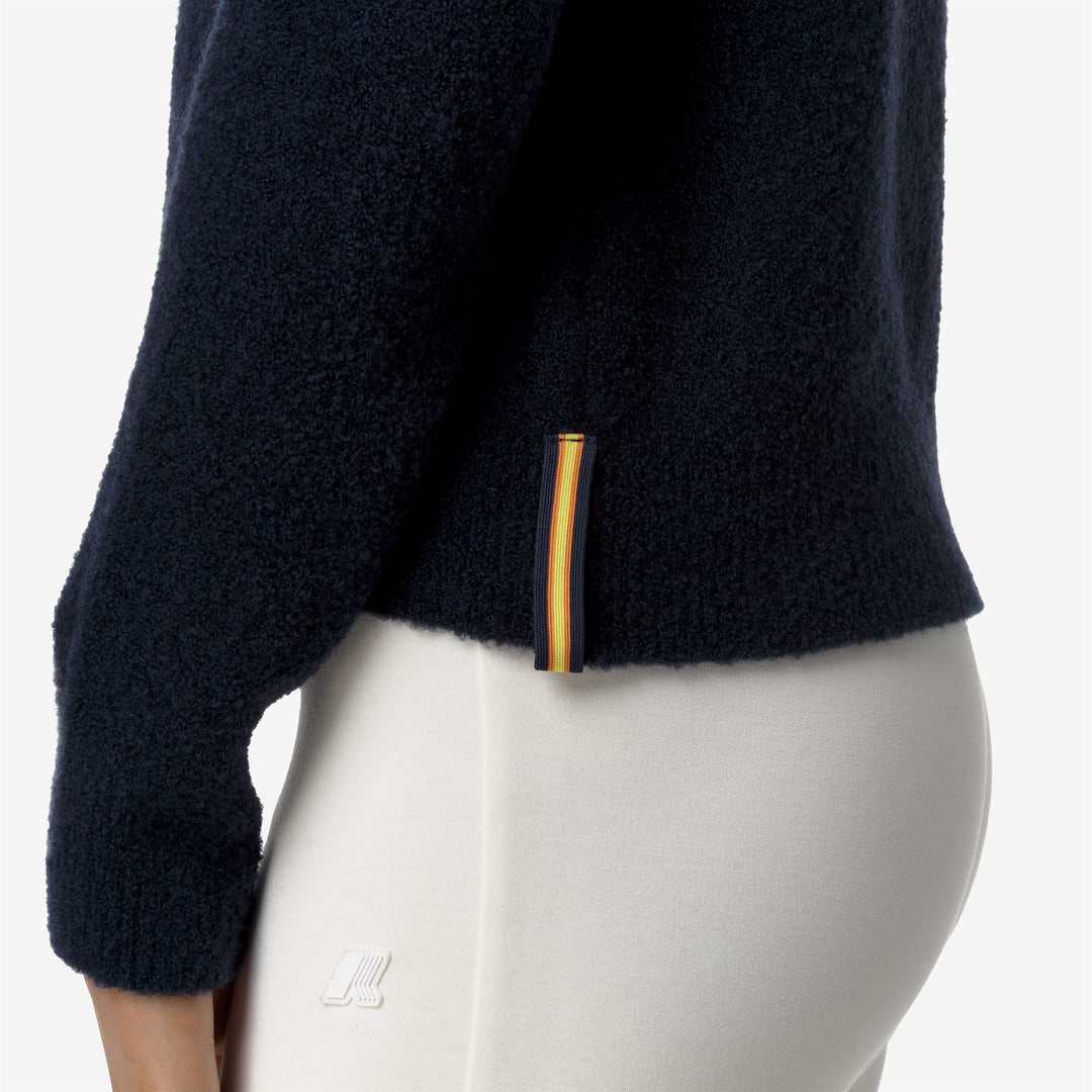 Clarisse Wool Merino Boucle Blue Depht