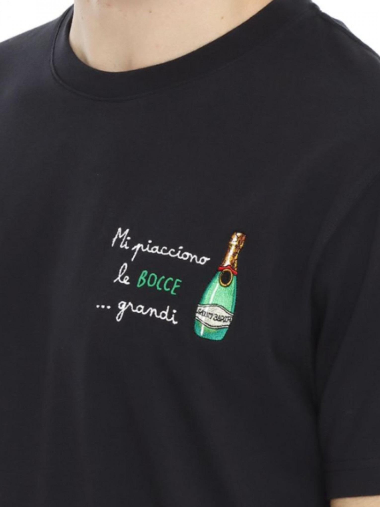 Mc2 Saint Barth  T-shirt Anott  Mi piacciono le Bocce grandi ARN0001 03262I MC2 SAINT BARTH 