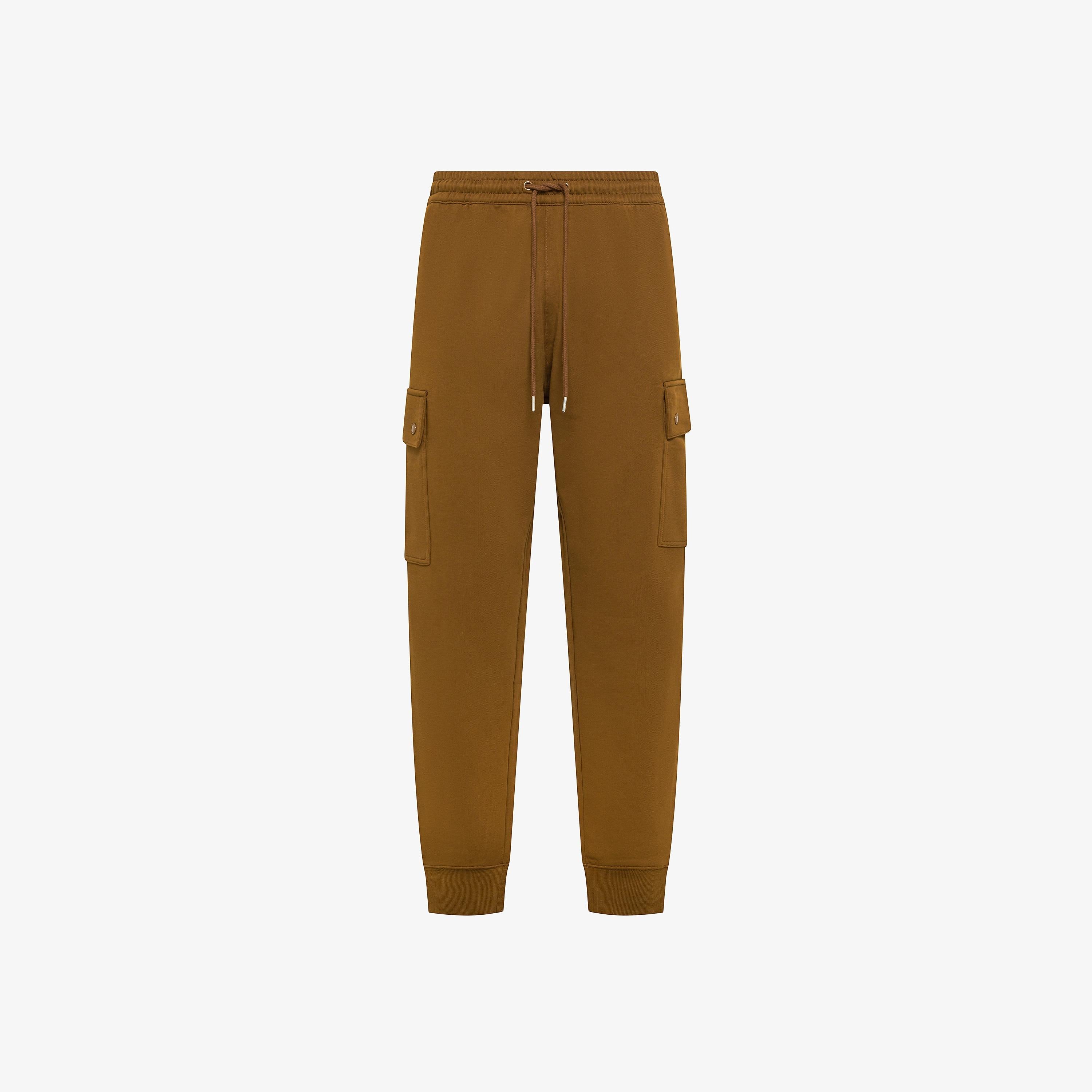 SUN68 Pantaloni cargo in felpa volpe F45141 93 SUN 68 