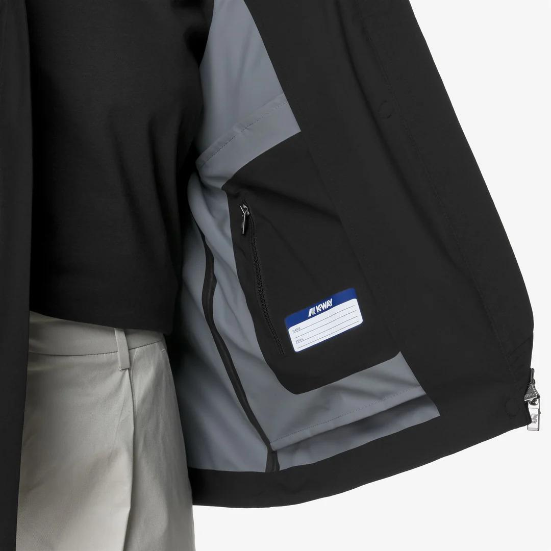 ARABEL STRETCH 2L<BR/>BLACK PURE K61338W USY K-WAY 