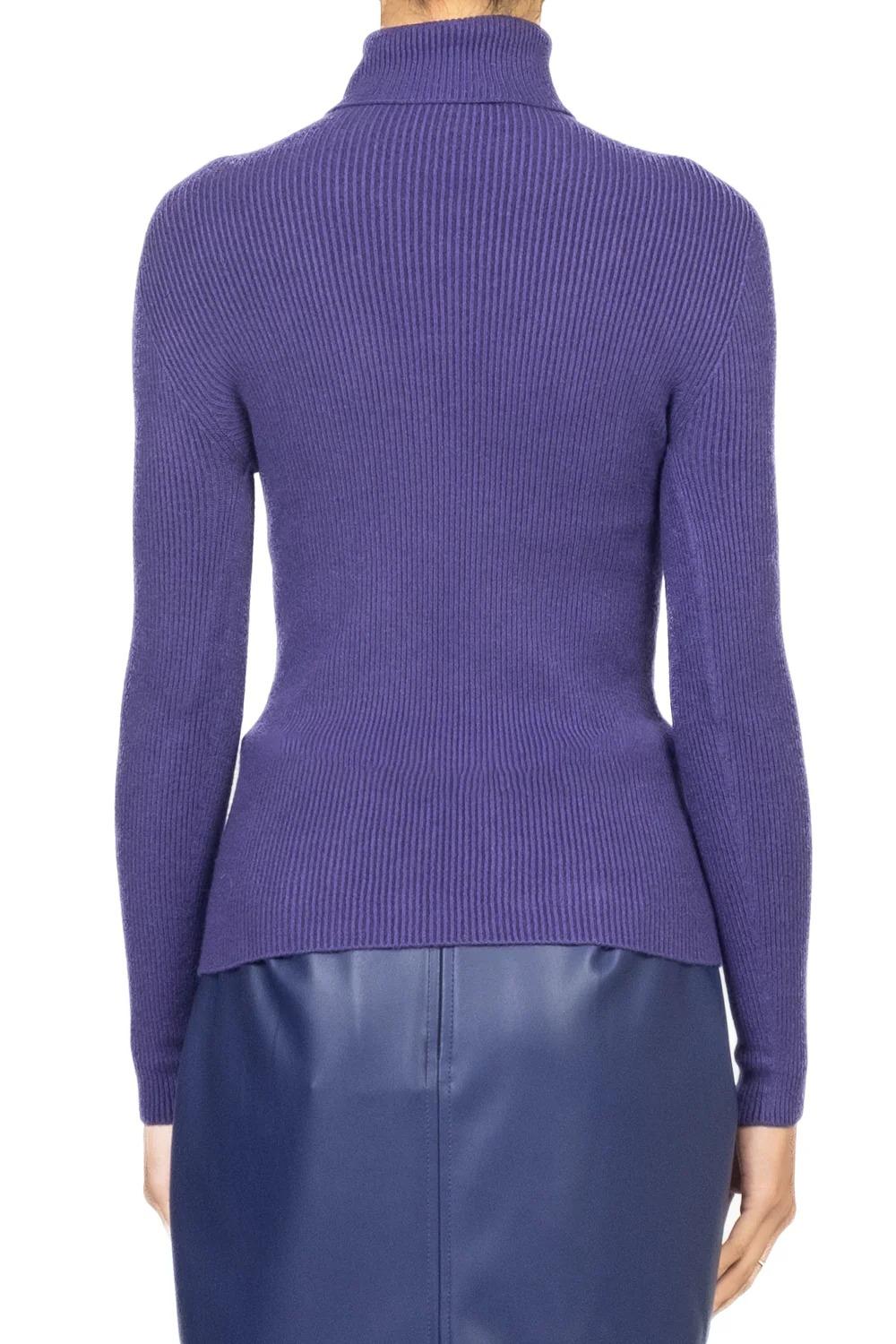 Vicolo - Maglia costine collo alto Art. 77314F viola 77314F VIOLA VICOLO 