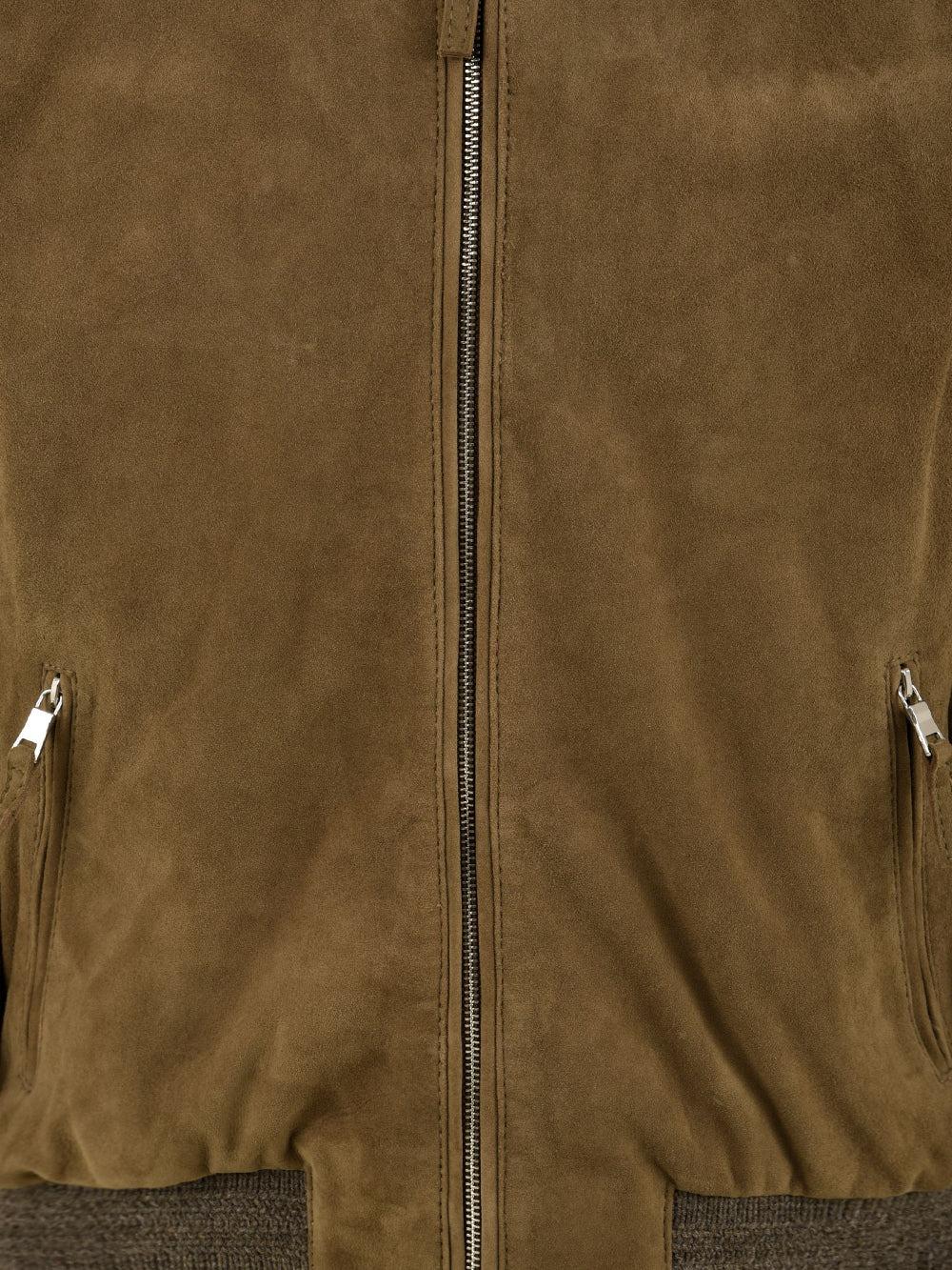 Giubbotto Jonathan Suede THE JACK LEATHERS Uomo - Palude JNTN 714 THE JACK LEATHERS 