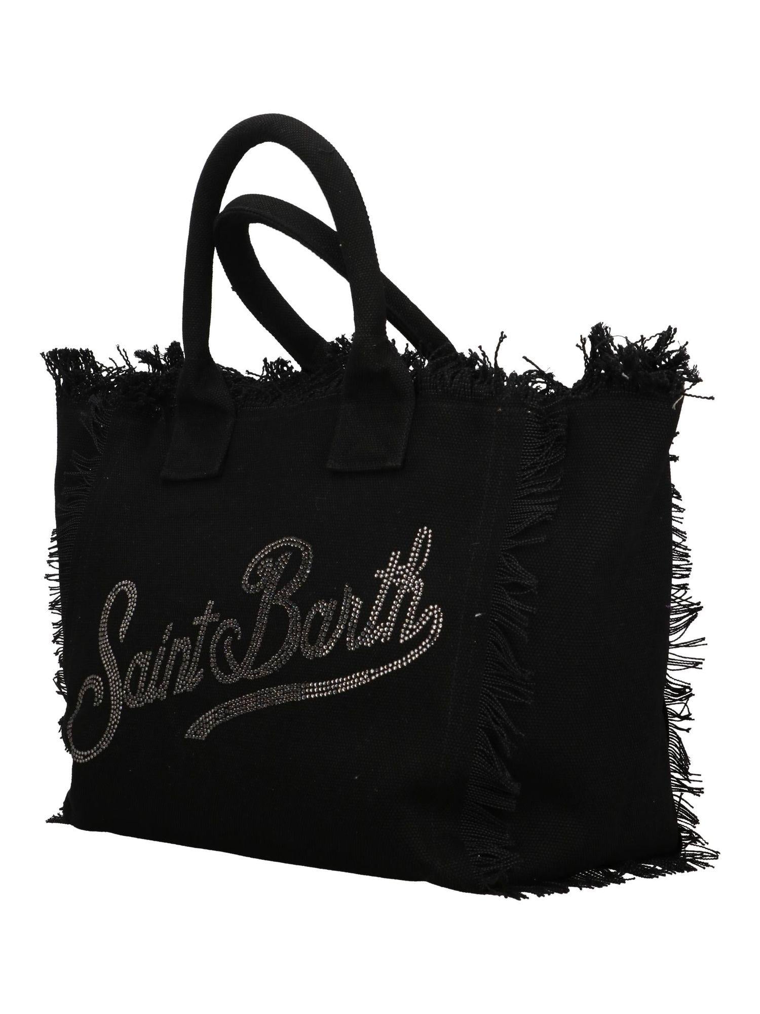 Borsa MC2 Saint Barth VANI001 02563L da donna nera. VANI001 02563L MC2 SAINT BARTH 