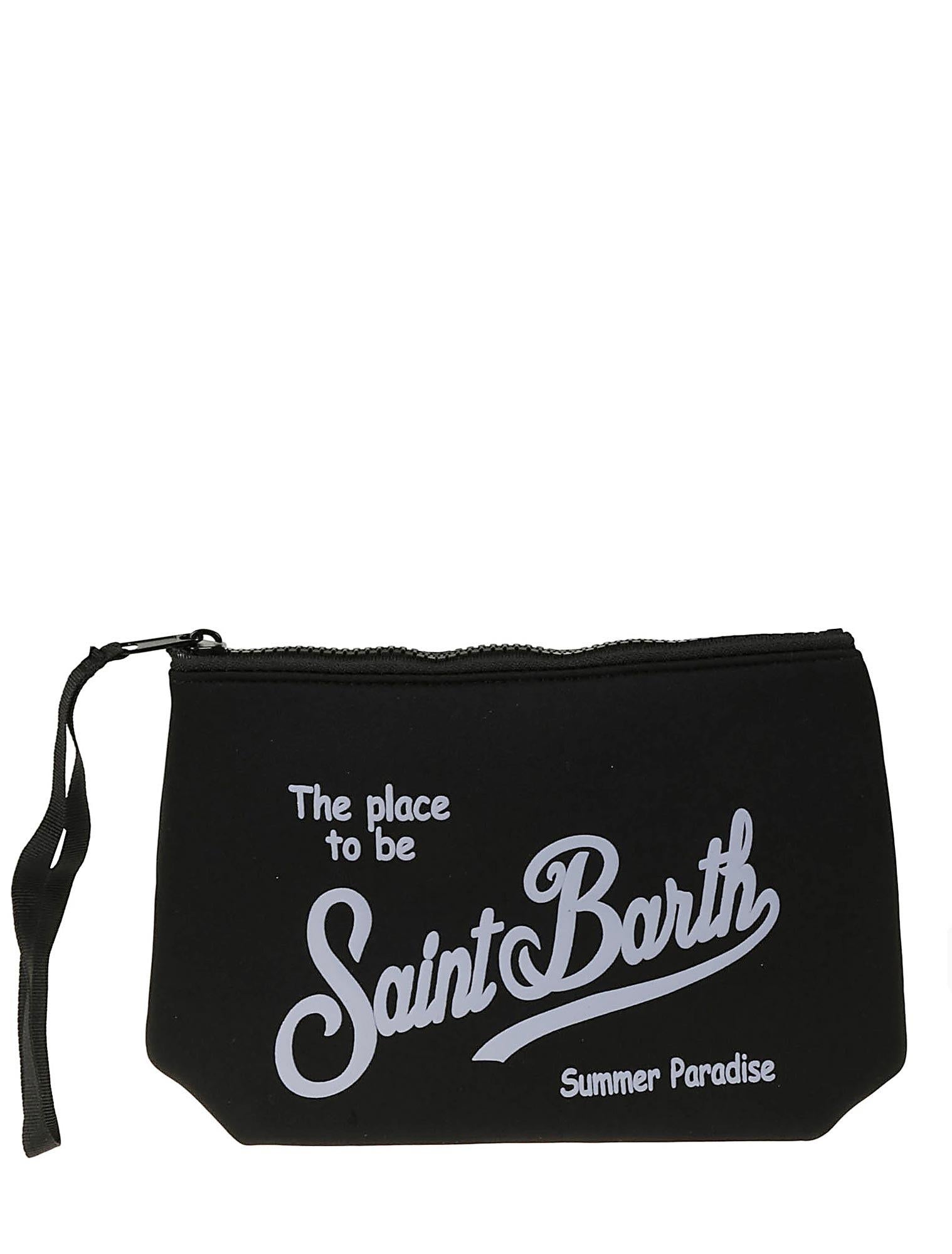 Saint Barth<BR/>Pochette Aline Nera ALIN001 08503L MC2 SAINT BARTH 