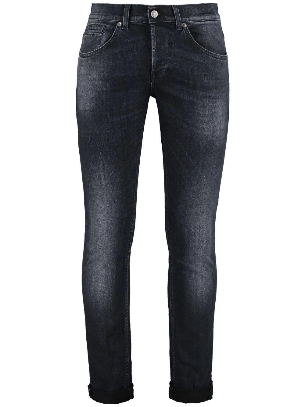 Jeans George skinny in cotone nero UP232-DS0369U-LM3 999 DONDUP 