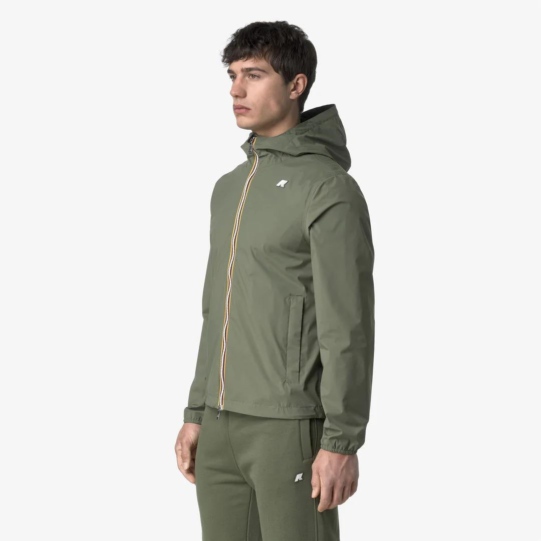 JACK STRETCH NYLON JERSEY<BR/>GREEN LICHEN K3123UW V15 K-WAY 