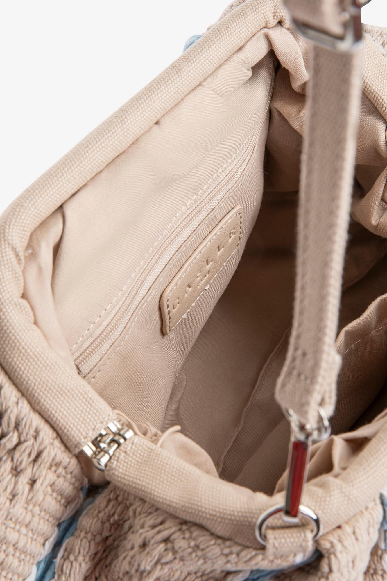 Maxi Pochette Ricamo Firma Rosa  Beige - Gaëlle Paris GAACW03189-BFL0001 BE00 GAELLE 