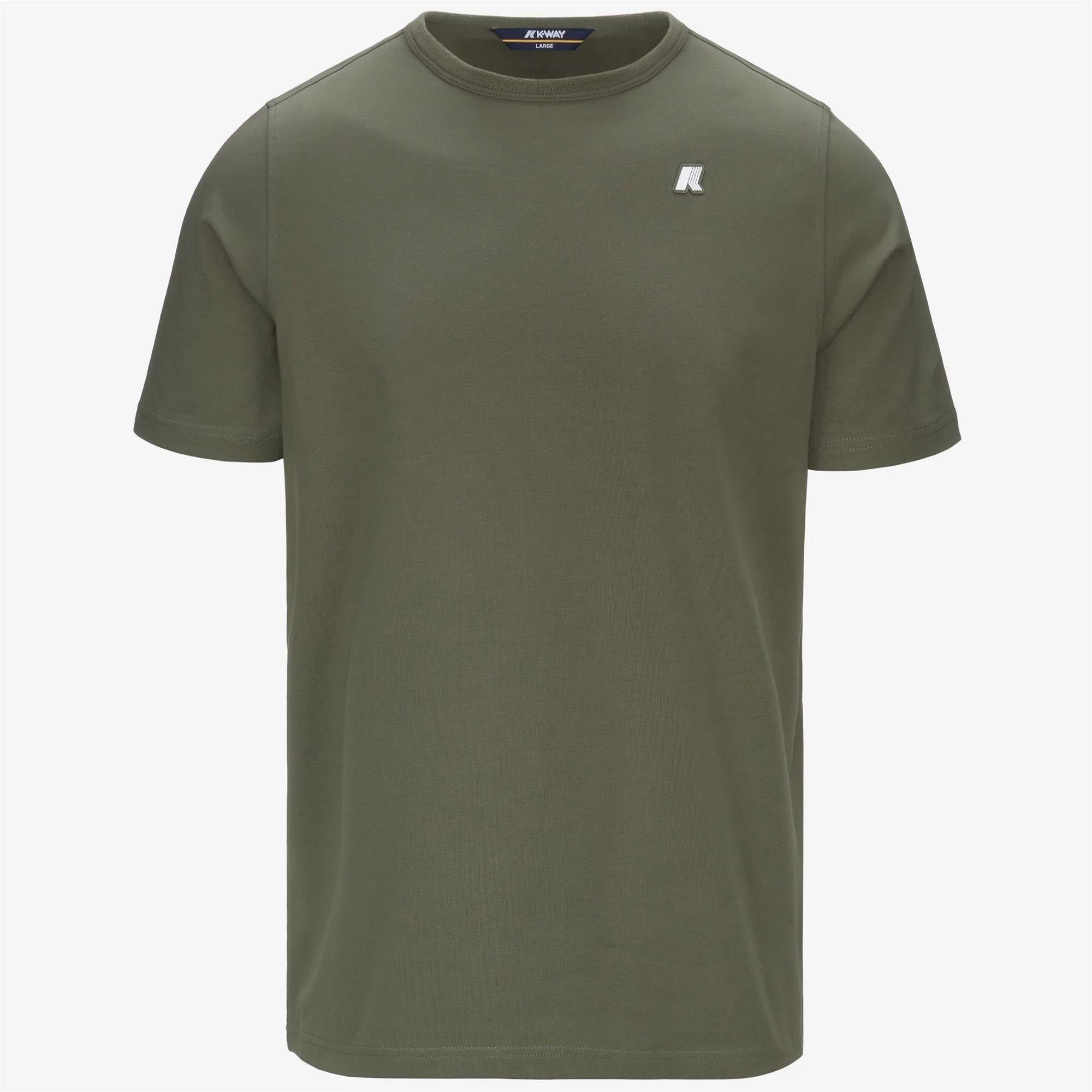 ADAME LIGHT STRETCH JERSEY<BR/>GREEN LICHEN K71349W V15 K-WAY 