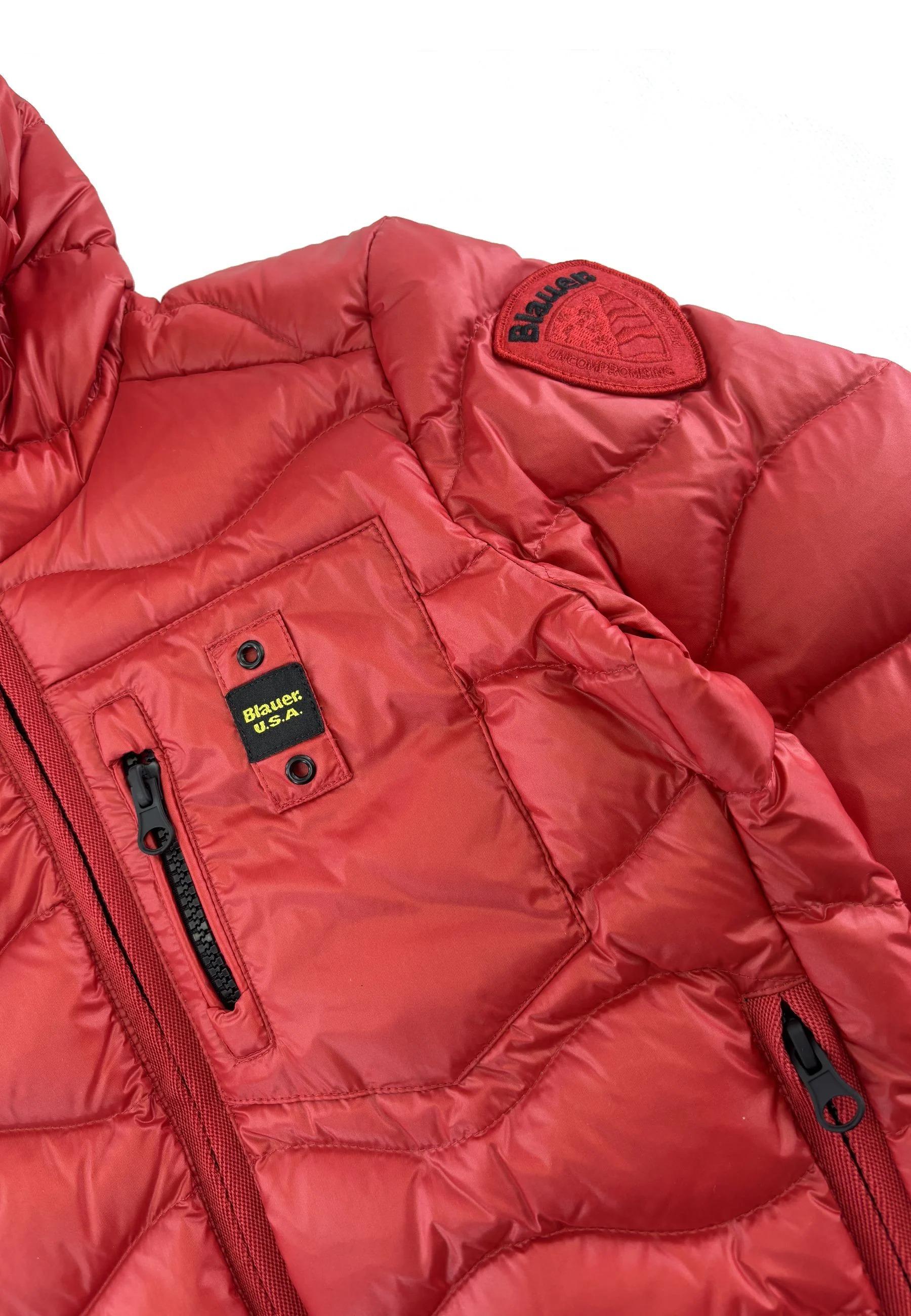 Blauer Giubbino trapuntato a onde Brinton da bambino ROSSO 25WBLKC03438-006719* 552GG BLAUER 