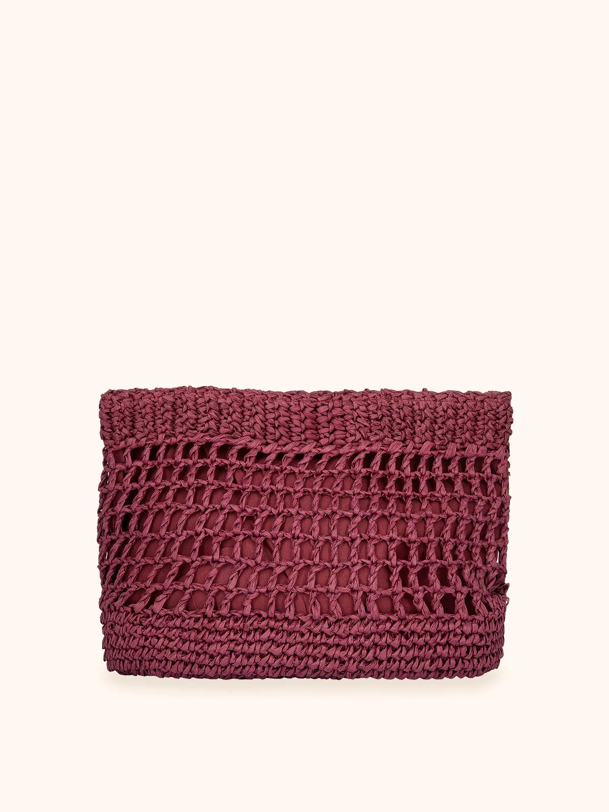 Maxi Pochette Donna Me Fui Plum SW0060-PL MA26-SW0060 PL ME FUI 