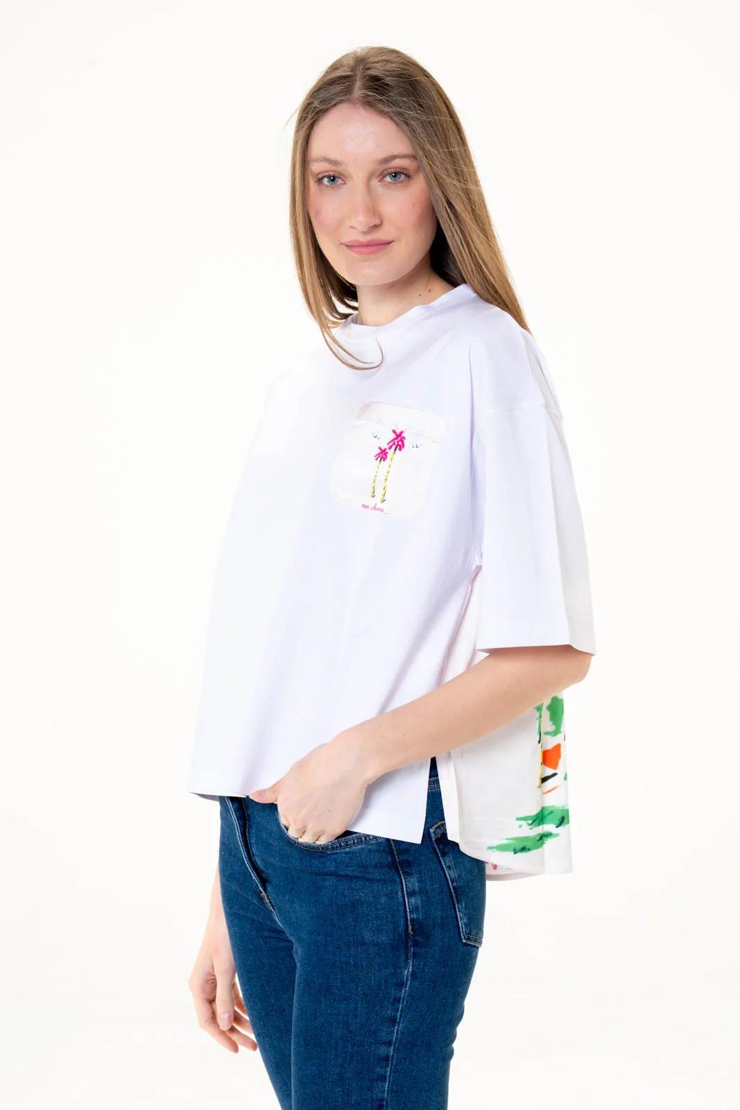 T-shirt sincere paris White BS-PE26-105 0006 SINCE'RE PARIS 