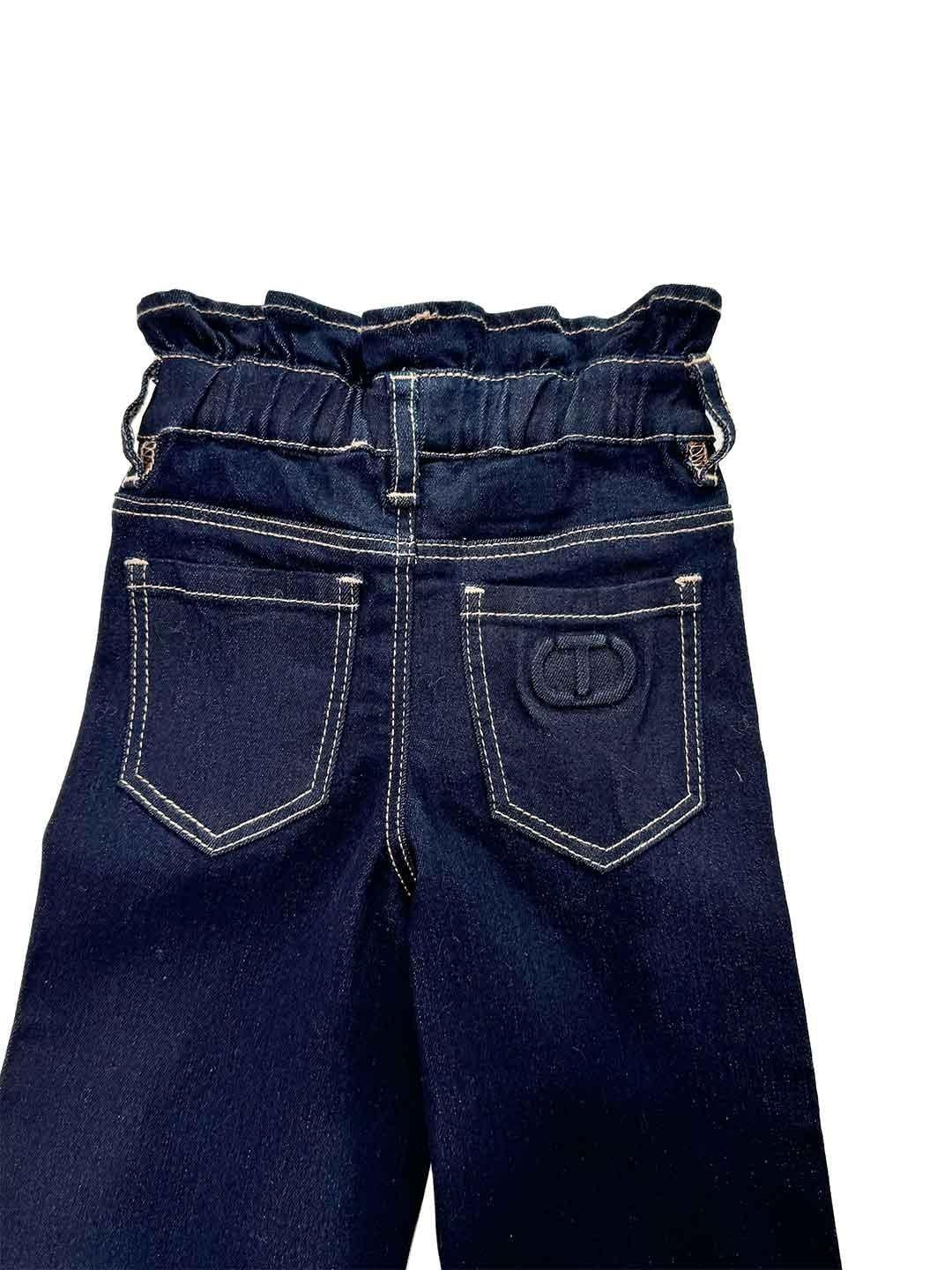 Twinset Jeans wide leg rinse cinque tasche 252GB2230 06295 TWINSET 