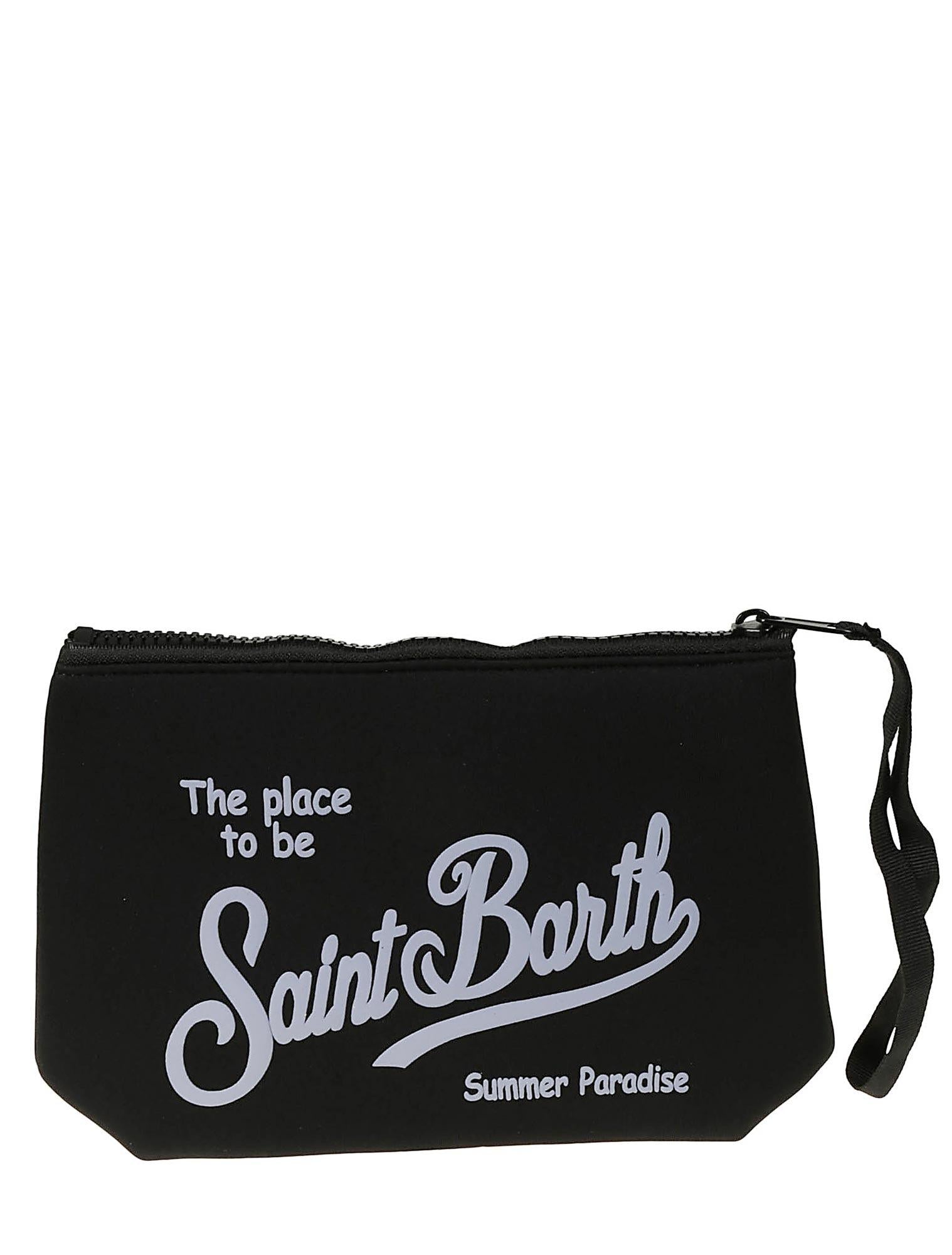 Saint Barth<BR/>Pochette Aline Nera ALIN001 08503L MC2 SAINT BARTH 