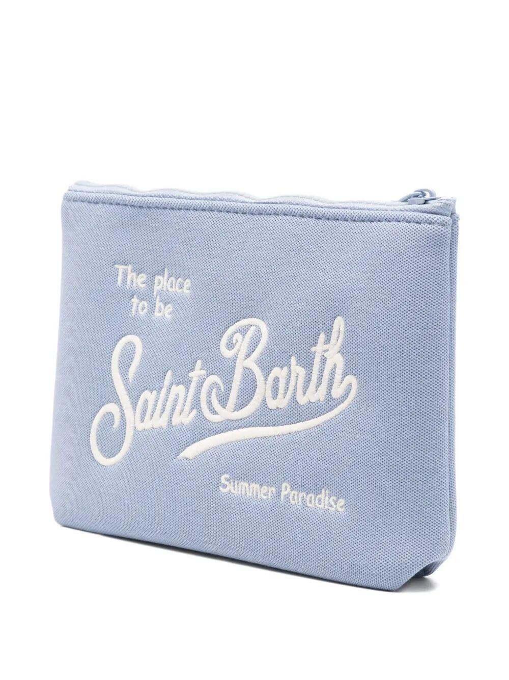 Pochette Mc2 Saint Barth ALI0008 01268L unisex celeste. ALI0008 01268L MC2 SAINT BARTH 