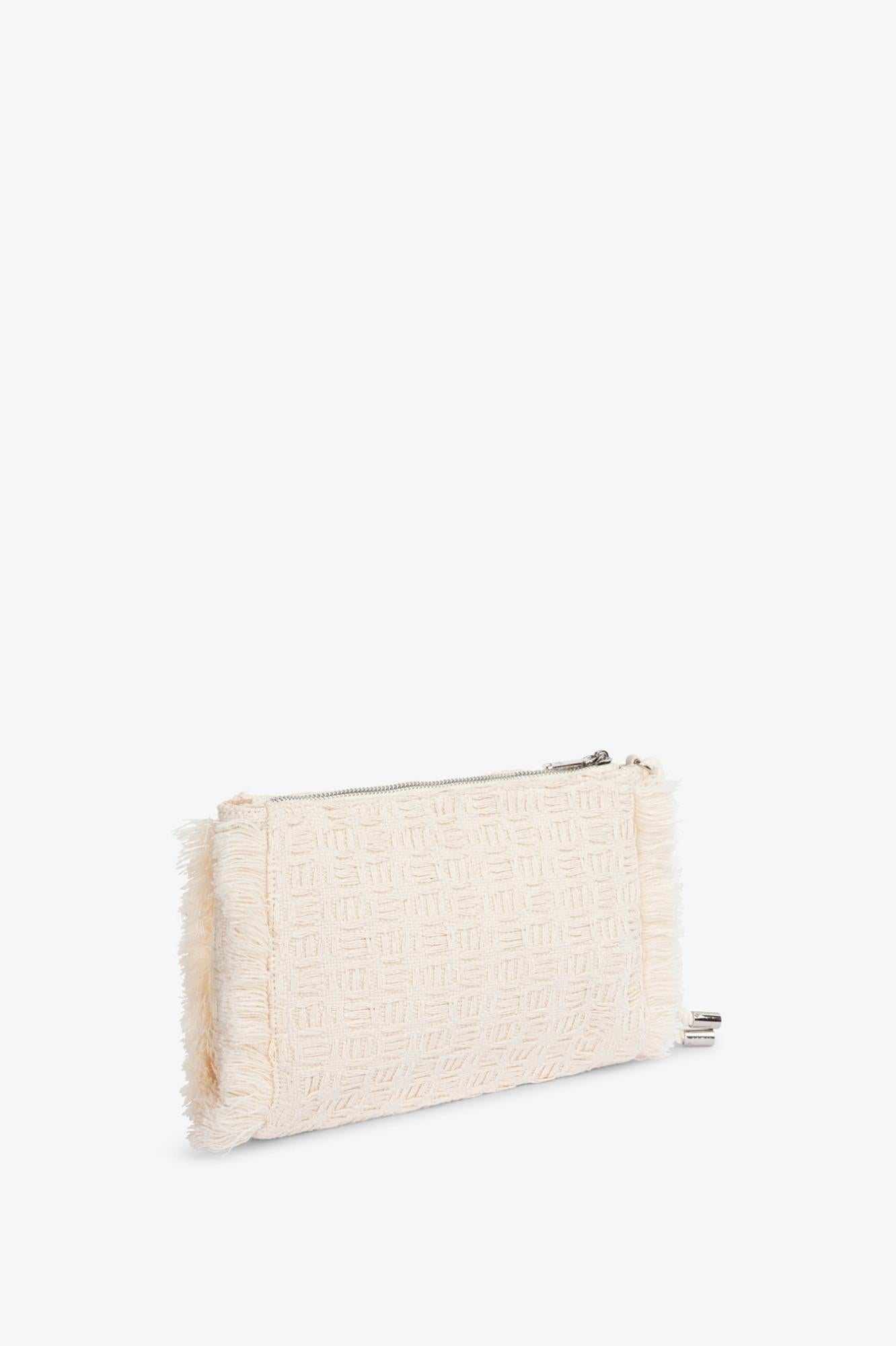 Regular Pochette Ricamo Logo  Beige - Gaëlle Paris GAACW03180-BFL0001 BE00 GAELLE 
