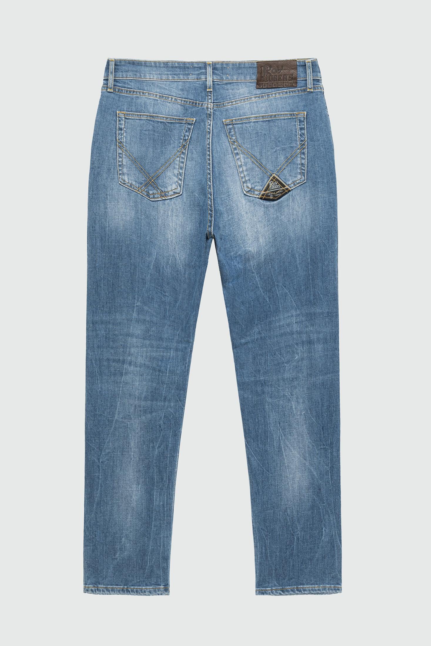 517 Man Denim Elast.April Denim RRU075D5982617 C0999 ROY ROGER'S 