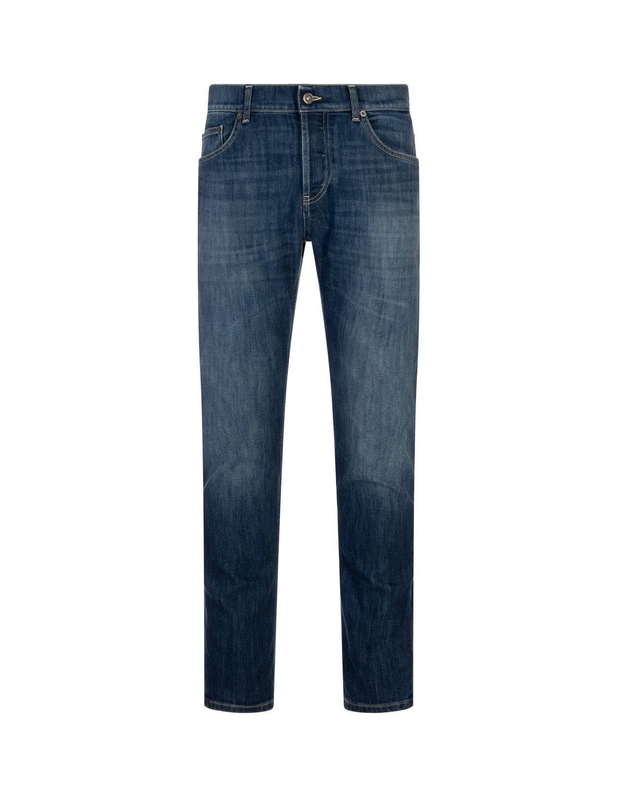 Jeans Mius slim in denim stretch UP168-DS0107U-LE9 800 DONDUP 