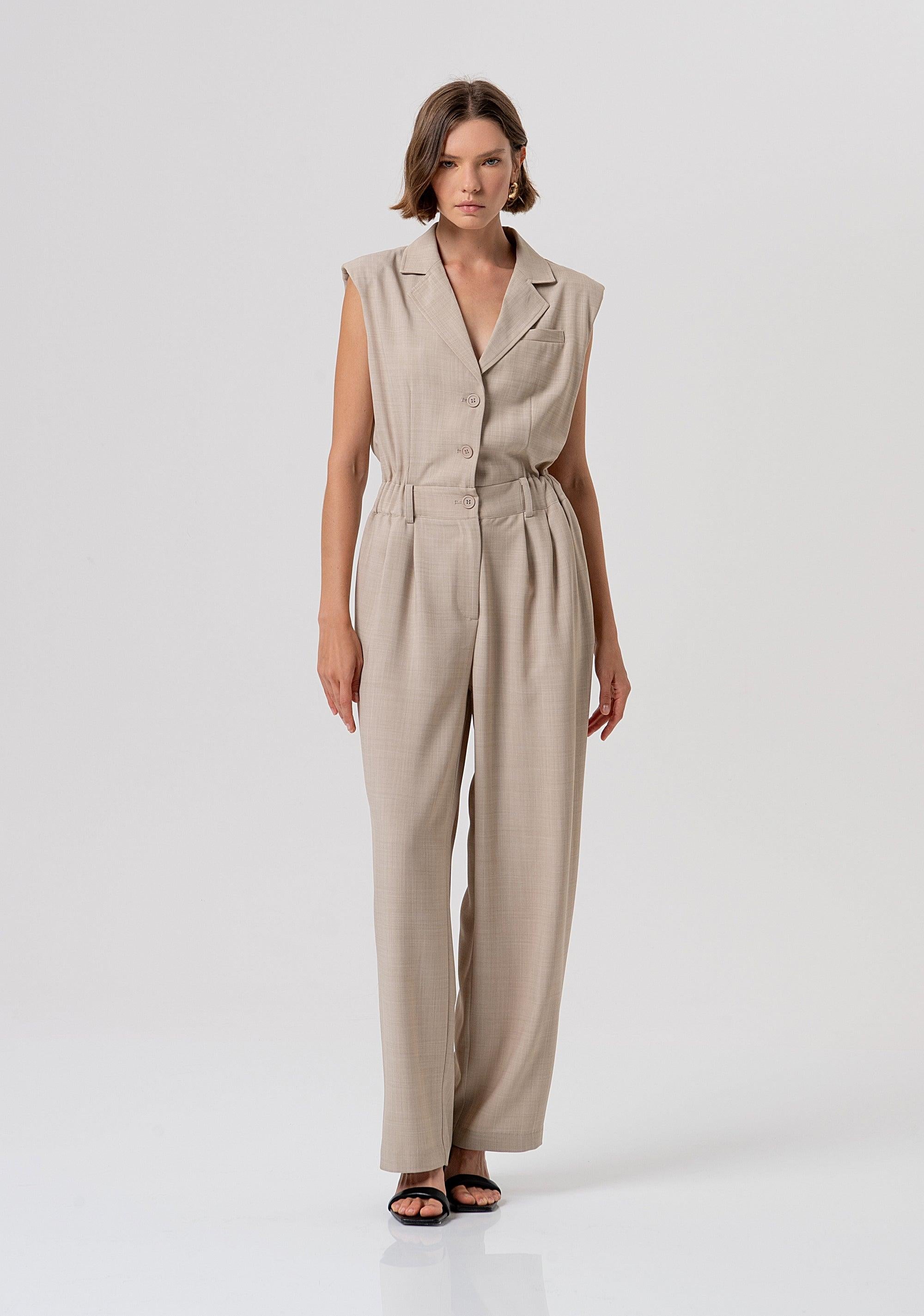 Tuta senza maniche con pantaloni lunghi MUDMELANGE FR26SO2005W76301 569 FRACOMINA 