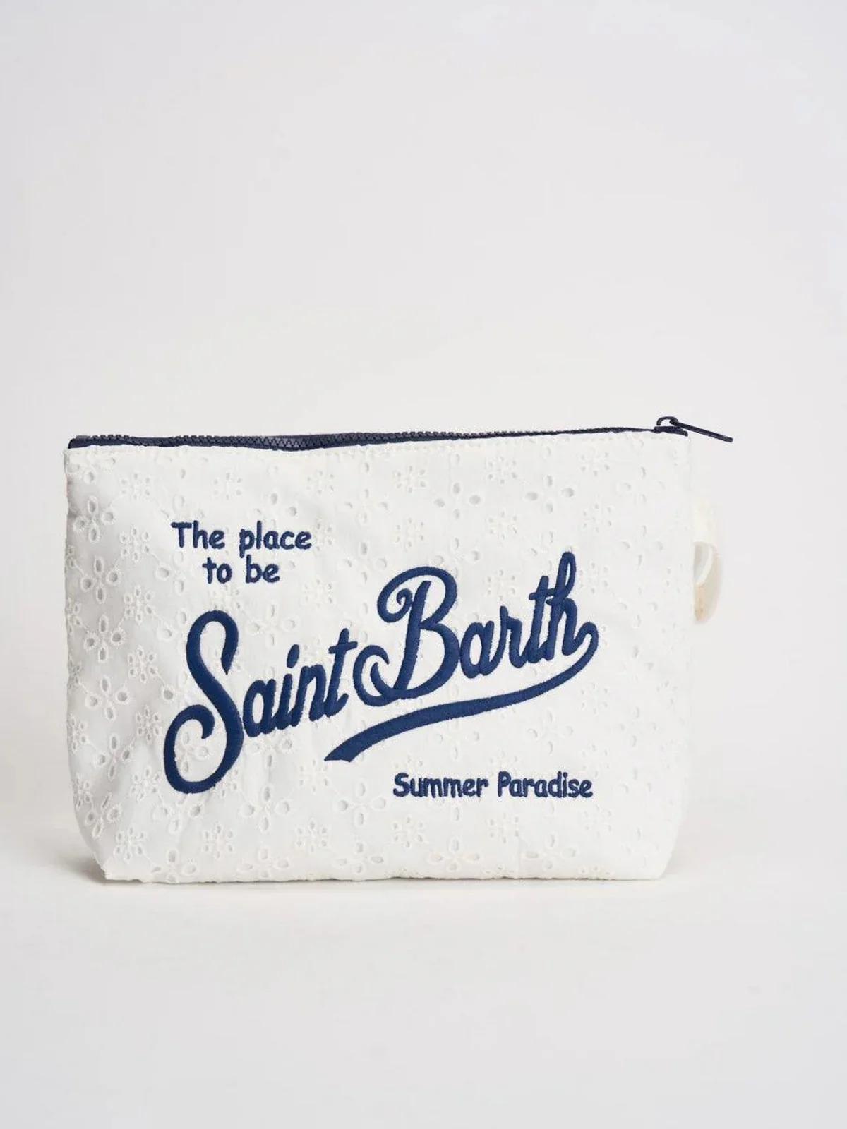MC2 SAINT BARTH Pochette Donna ALINE SANGALLO L 00238L COTTON MINI FLOWERS EMBRY 01 EMB ALI0052 00238L MC2 SAINT BARTH 