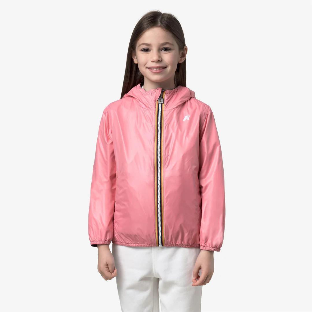 P. LILY PLUS.2 REVERSIBLE<BR/>BLACK PURE-PINK GERANIUM K61313W* C62 K-WAY 