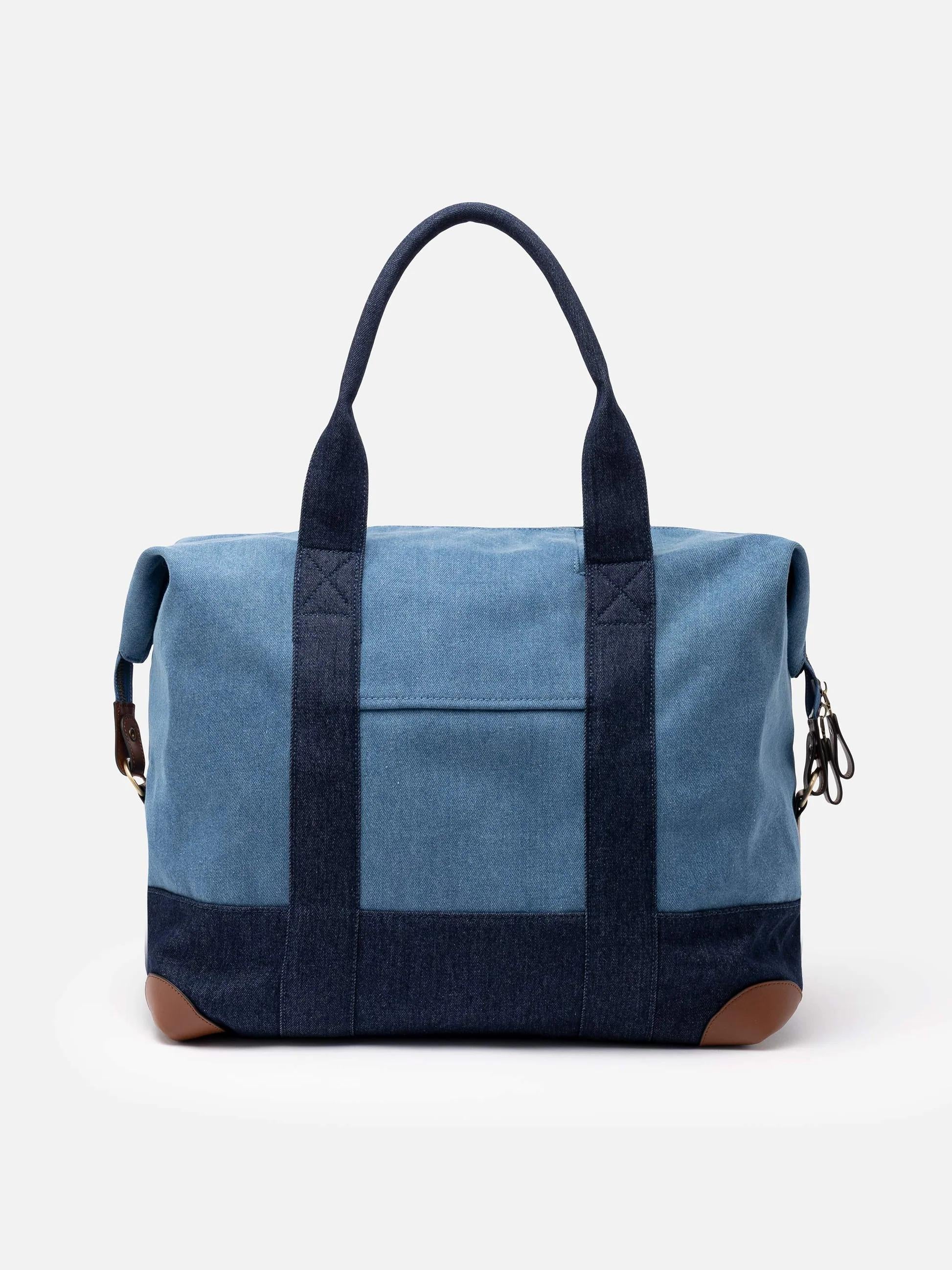Travel Duffel Bag in denim TRAB001 00436L MC2 SAINT BARTH 