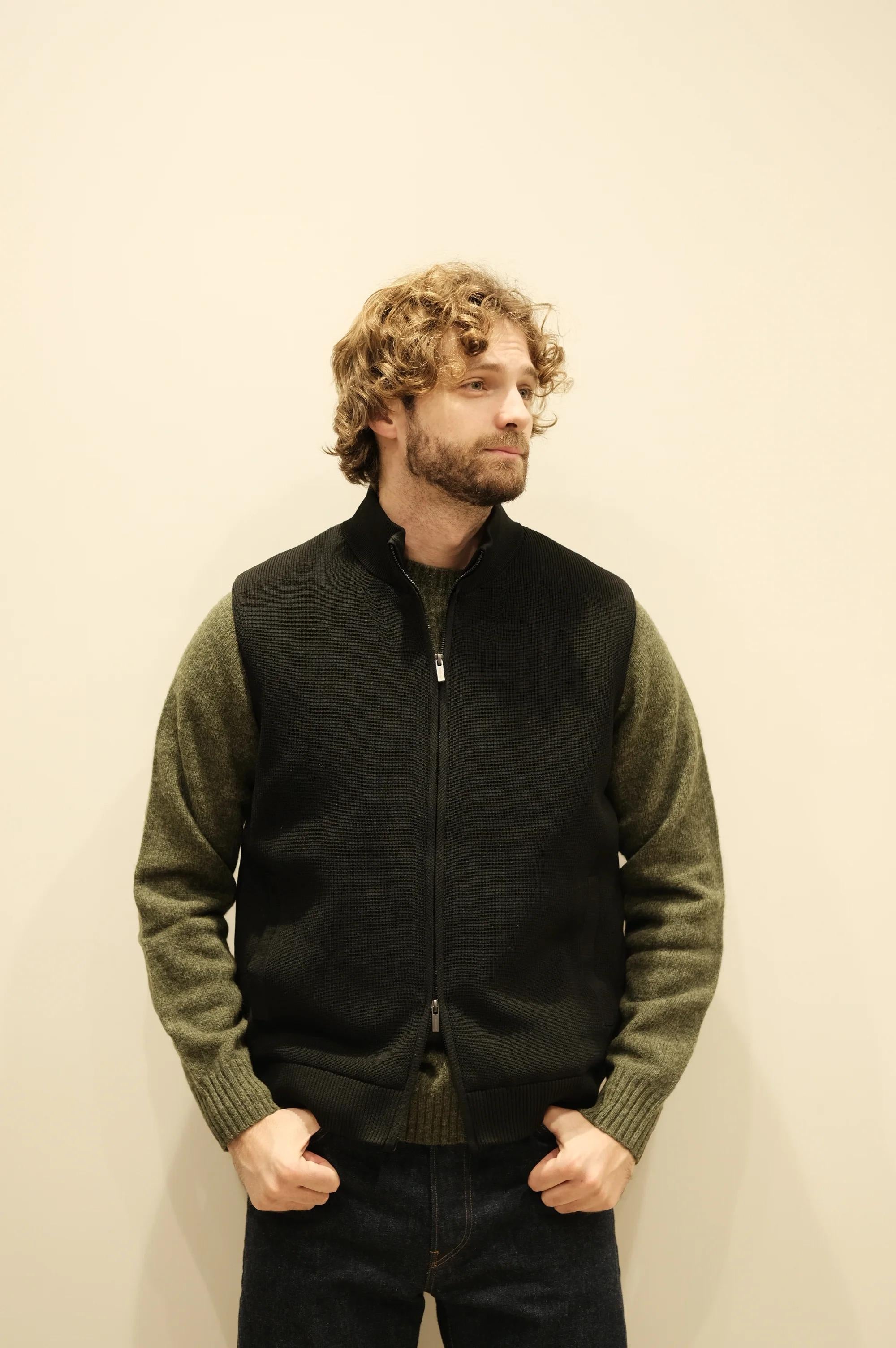 Jeordie's Gilet Nylon/Maglia Nero 00002-70761 999 JEORDIE'S 