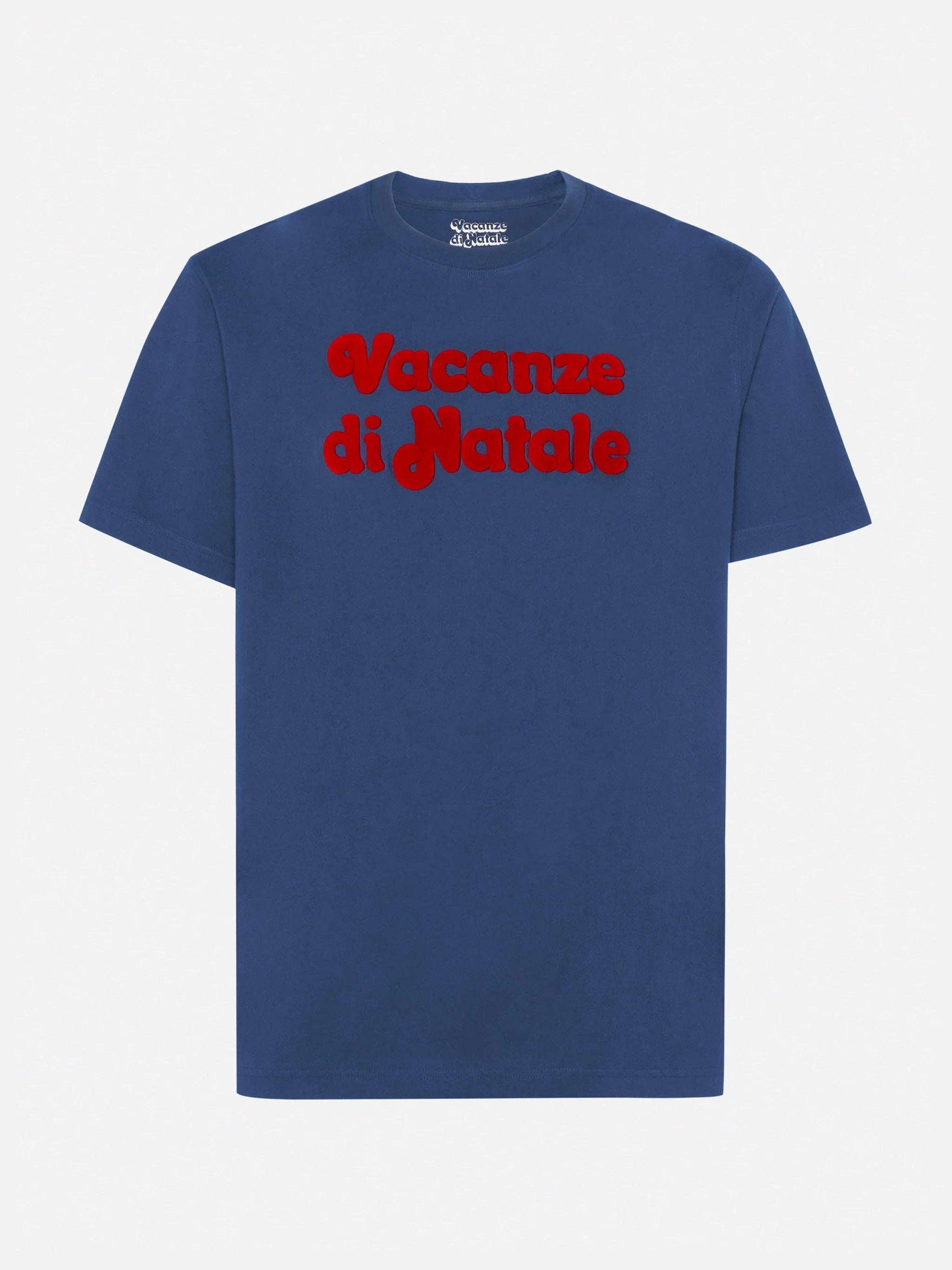 T-shirt Arnott Warm in cotone invernale con stampa flock locandina film | VACANZE DI NATALE SPECIAL EDITION ARN0004 03033I MC2 SAINT BARTH 