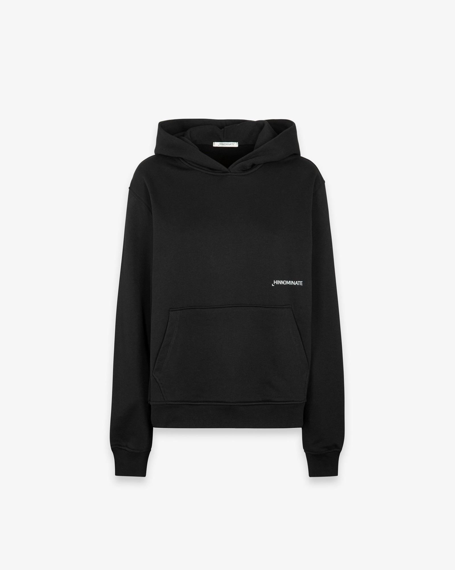 Felpa Cappuccio Basica Con Marsupio  Nero HINNOMINATE HMABW02361-TMTF0009 NE01 HINNOMINATE 