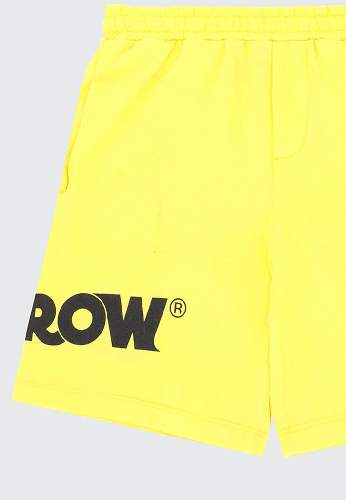 BARROW SET T-SHIRT/SHORTS ICONIC NERO/SUMMER SUN S6BKJUTB167 110/93 BARROW 