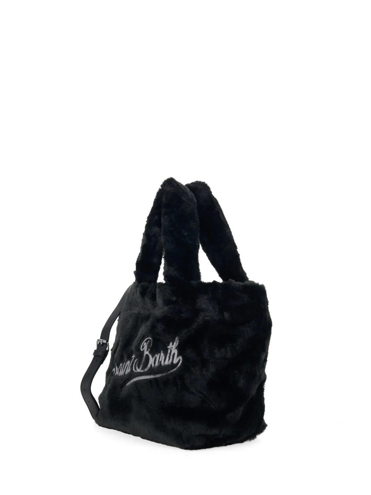 MC2 SAINT BARTH Borsa Donna COLETTE SOFT FUR nera COL0033 00292I MC2 SAINT BARTH 