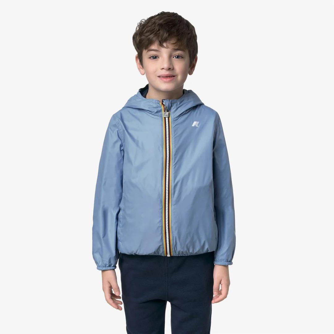 P. JAKE PLUS.2 REVERSIBLE<BR/>BLUE INSIGNIA-BLUE CIELO K61314W** C52 K-WAY 