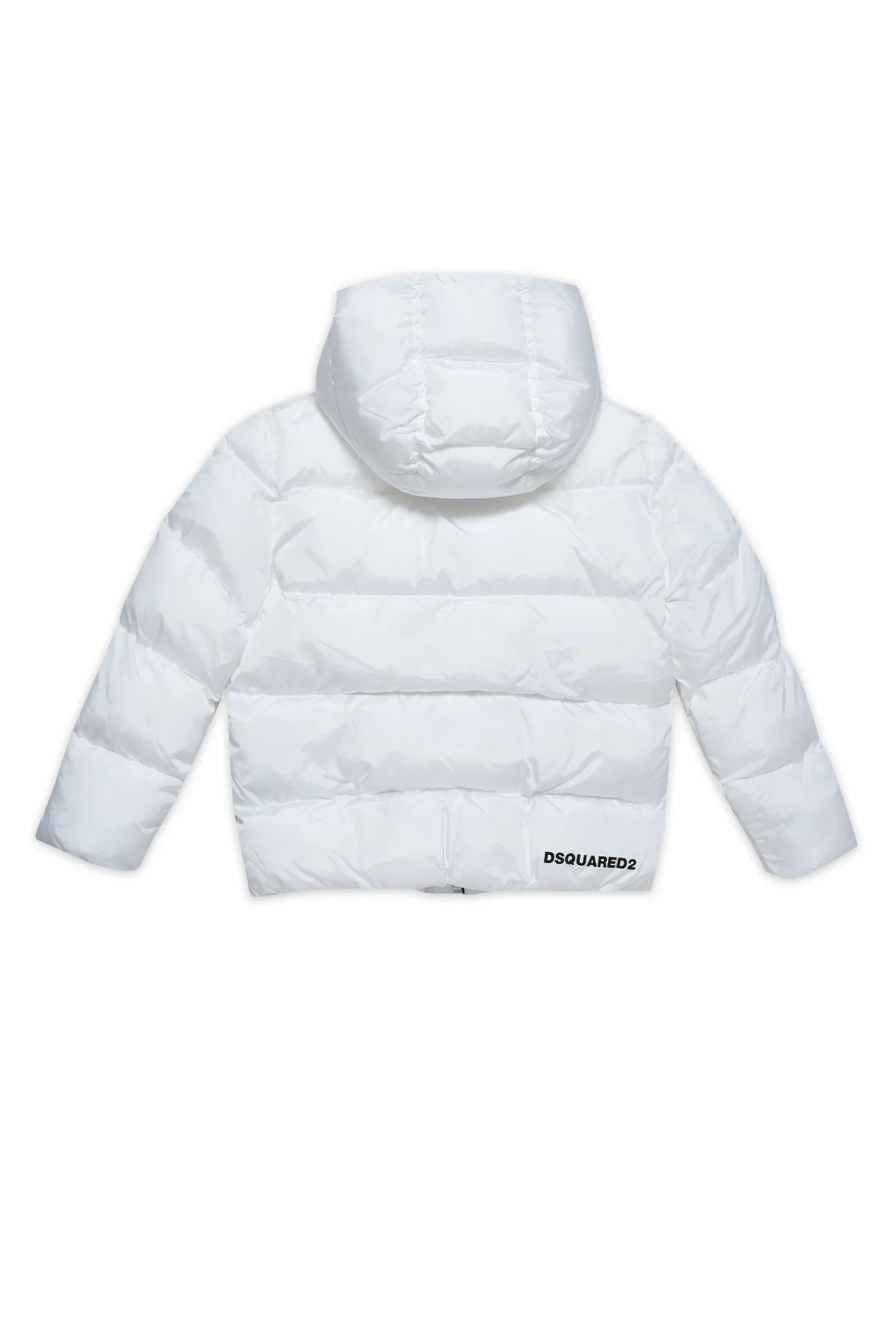 D2Kids Down Jacket  bianco DQ1090-D00BN DQ100 DSQUARED KID 