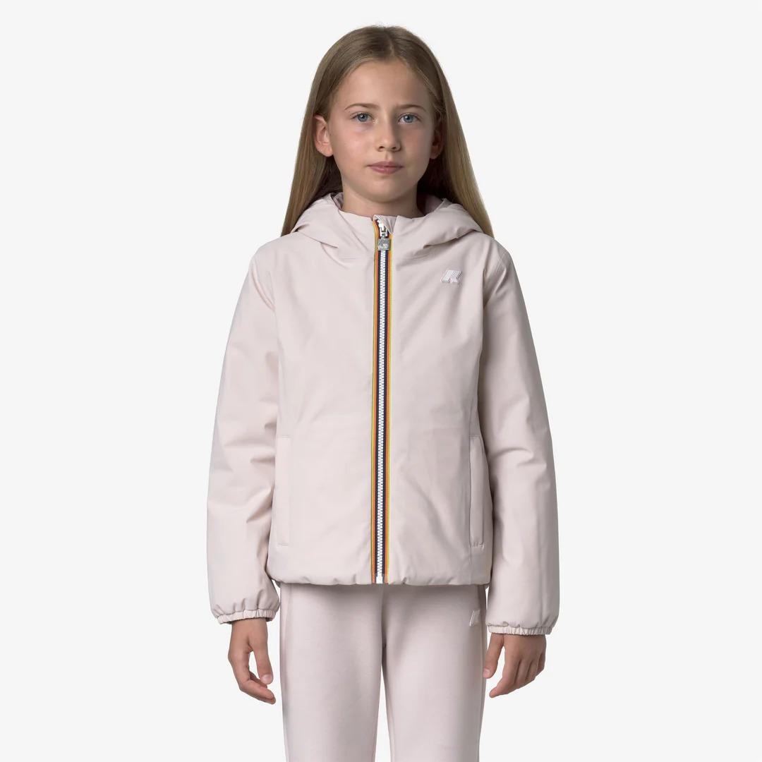. LILY ST WARM REVERSIBLE<BR/>ROSE HUSHED-ROSE PINKISH K71339W B2K K-WAY 