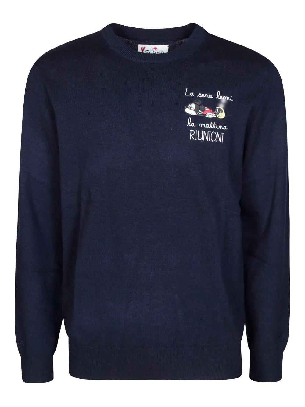 Maglione St. Barth heron light embry Mickey sera leoni 61 HER0024 03263I MC2 SAINT BARTH 