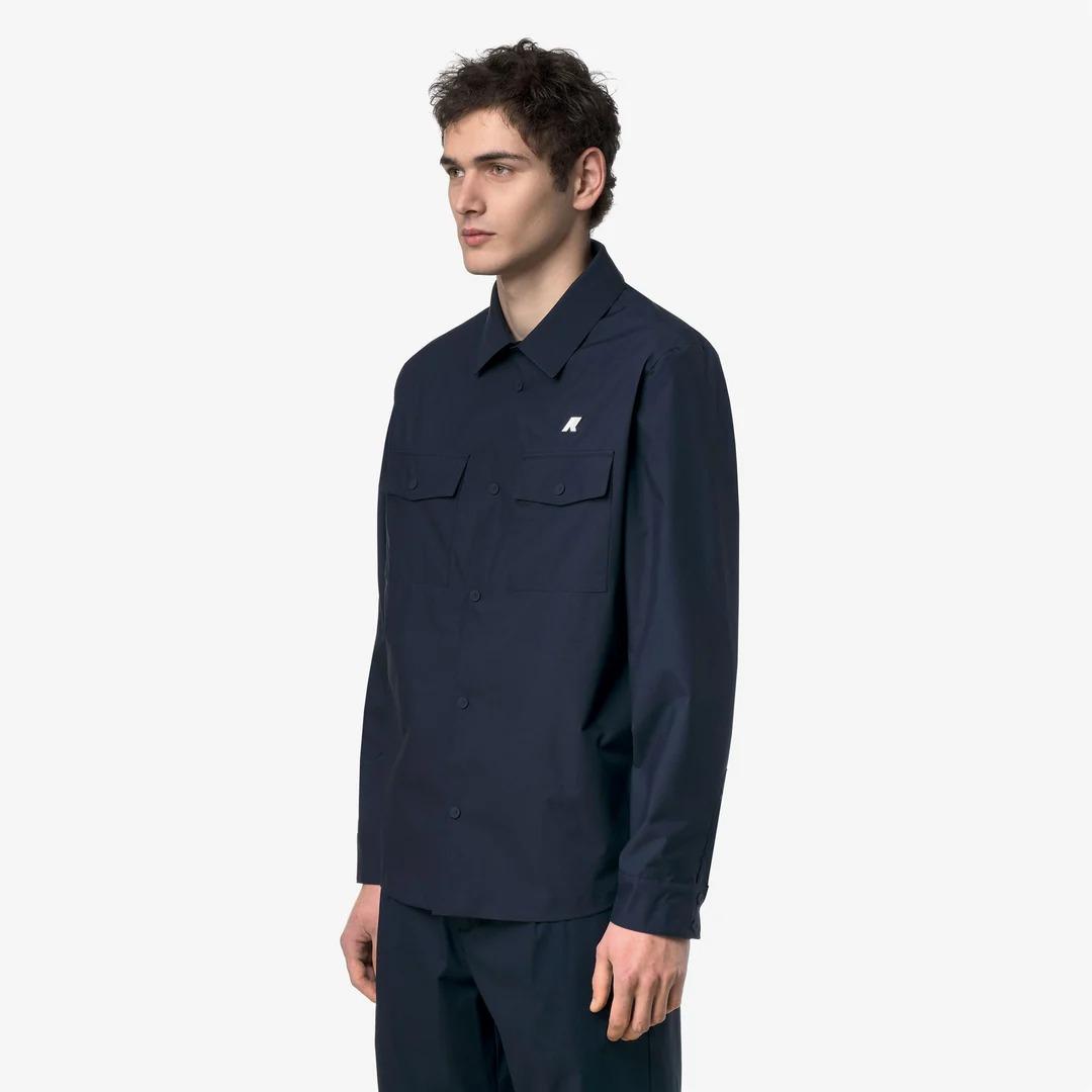 UMBERT STRETCH 2LAYERS<BR/>BLUE DEPTH K5138MW K89 K-WAY 