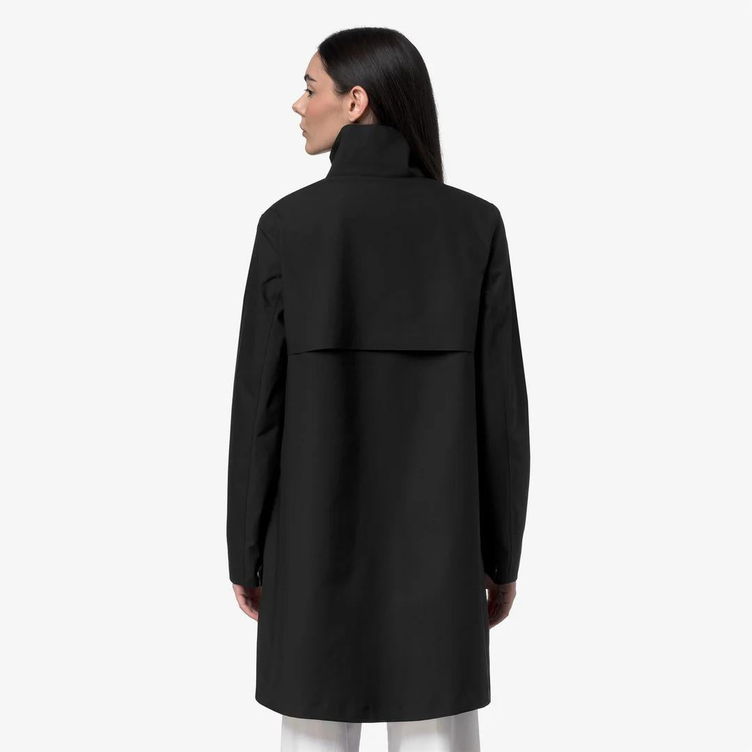 DUKESSE STRETCH 2LAYERS<BR/>BLACK PURE K31516W USY K-WAY 
