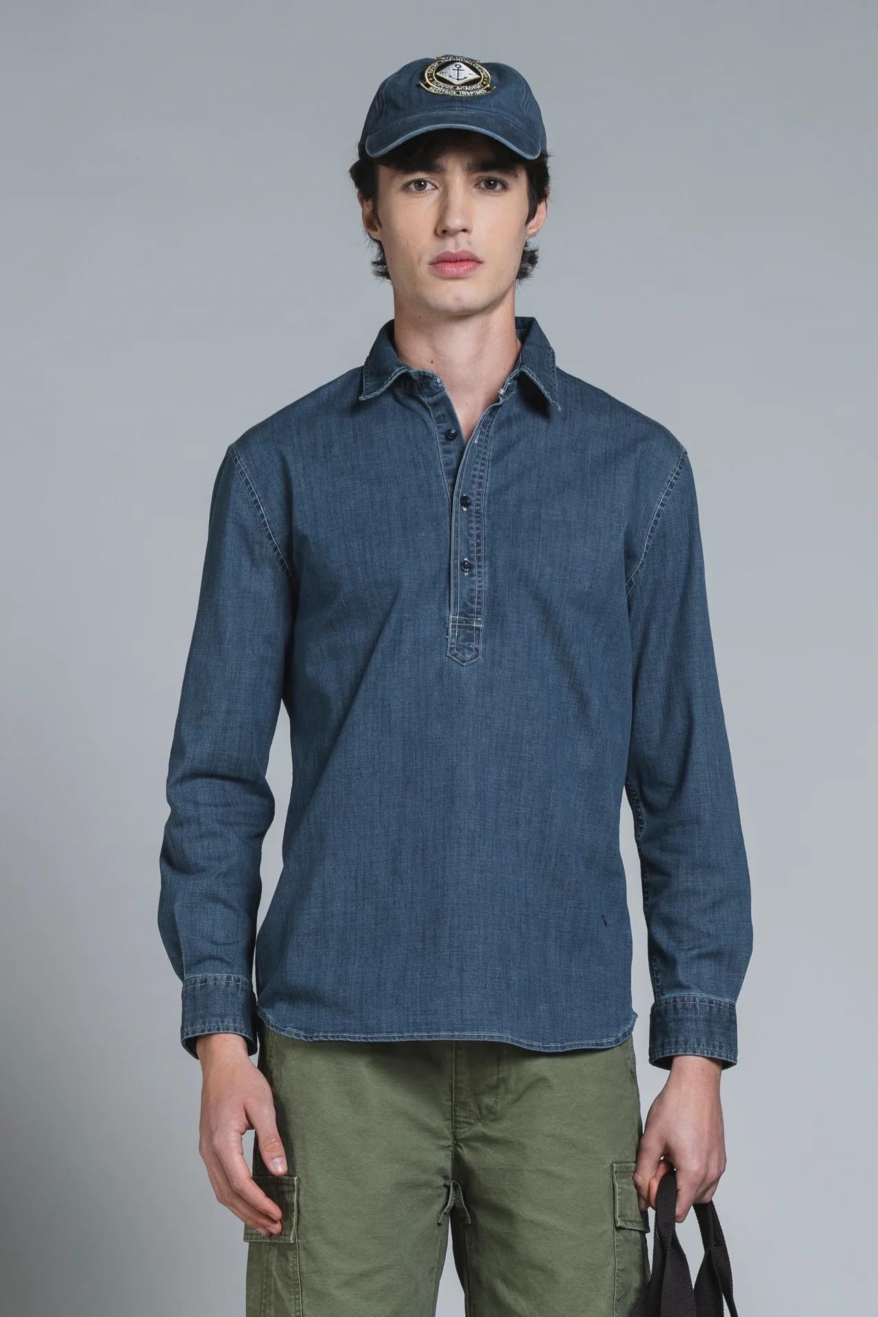 CLEVELAND SERAFINO IN DENIM IM26SSSM-CLEVELAND-DST C27 IMPURE 