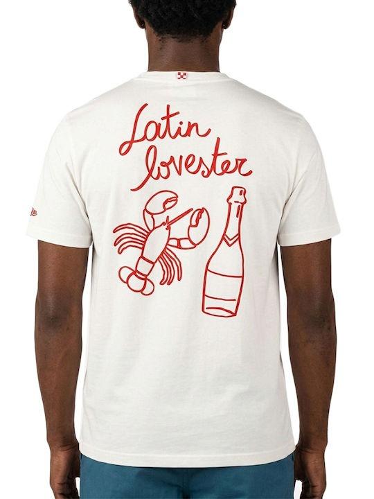T-Shirt Manica Corta Uomo Mc2 Saint Barth Stampa Latin loverest 10 PRL000204307L PRL0002 04307L MC2 SAINT BARTH 